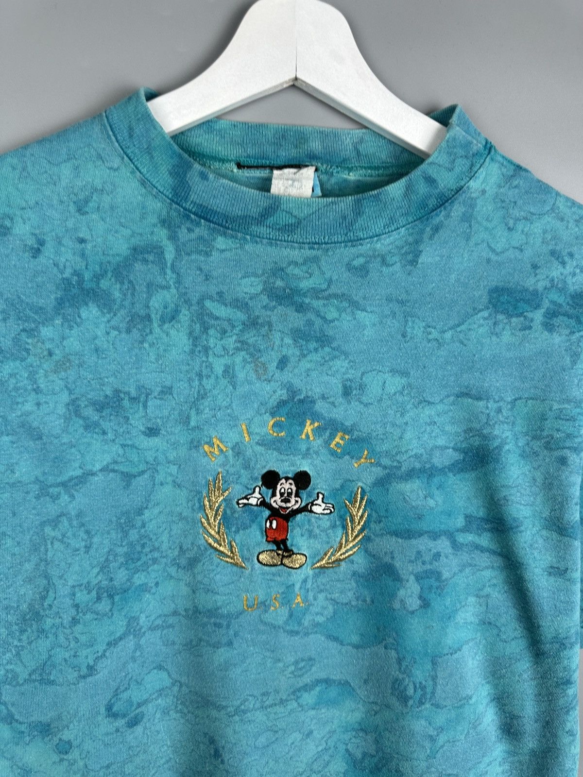 Vintage 90s Vintage Mickey Mouse Single Stitch Cartoon T Shirt USA Size US M / EU 48-50 / 2 - 3 Thumbnail