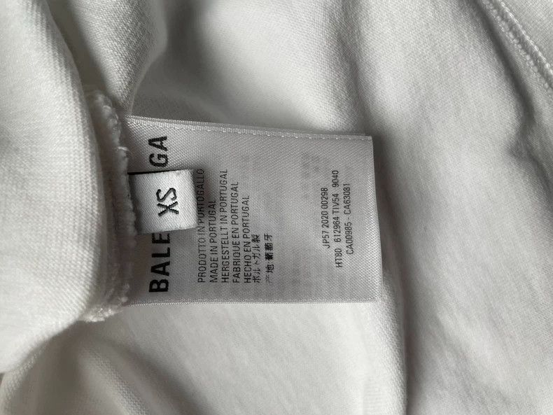 Balenciaga Balenciaga Logo Short Sleeve XS Size Size US XS / EU 42 / 0 - 4 Thumbnail