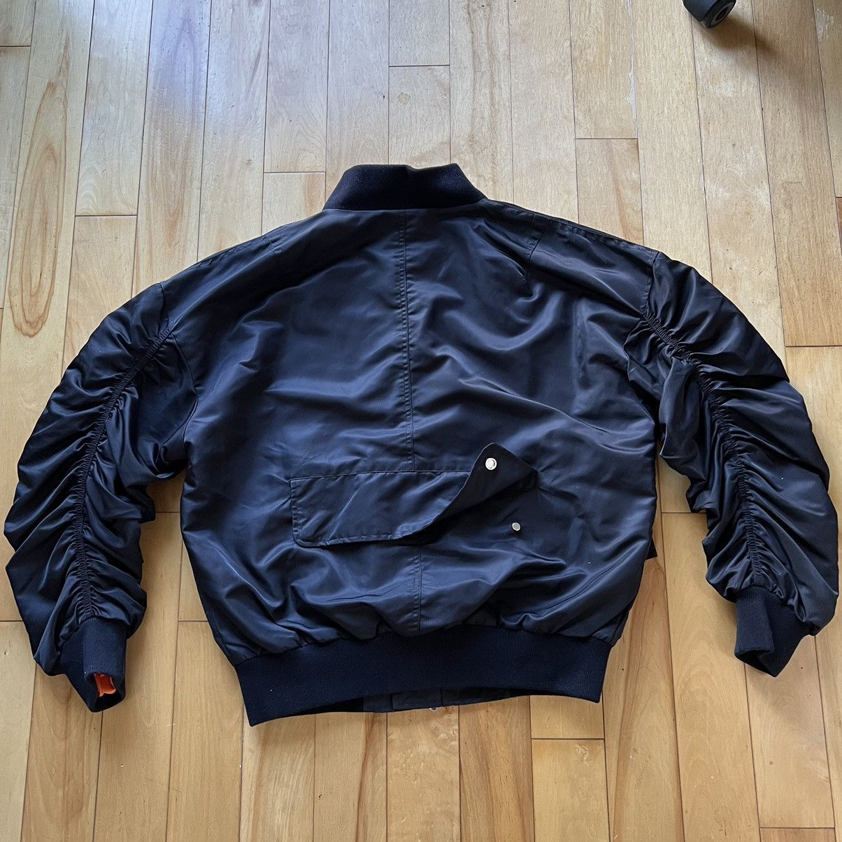 FOG × Fear of God Fear of God Bomber Jacket - Satin Black | Grailed