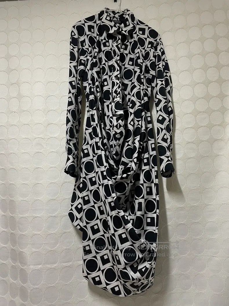 Junya Watanabe Junya Watanabe Geometric Tailored Shirt with Front and Bac Size L / US 10 / IT 46 - 4 Thumbnail