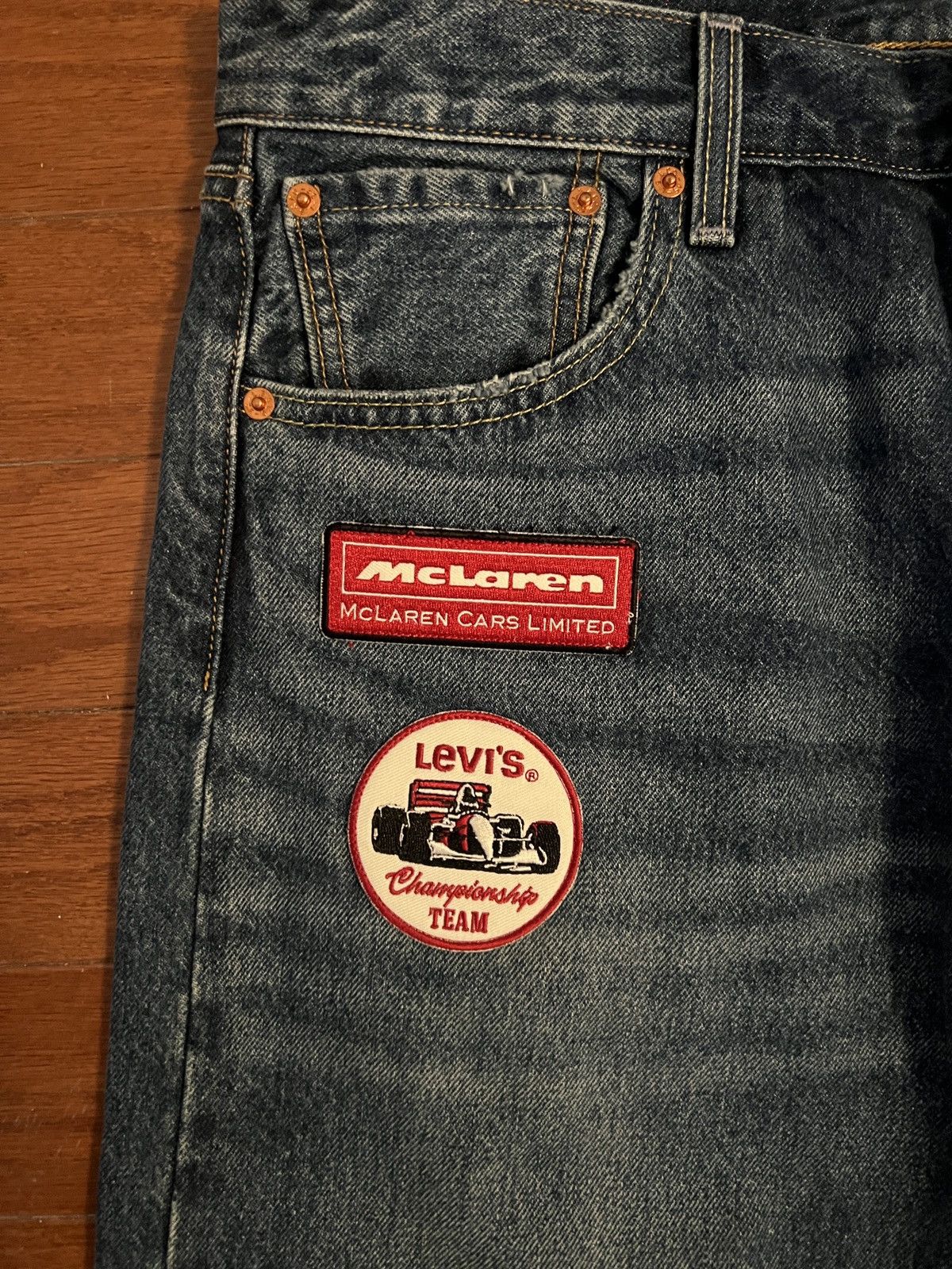 Levi's Lexi’s x McLaren jeans Size US 33 - 3 Thumbnail