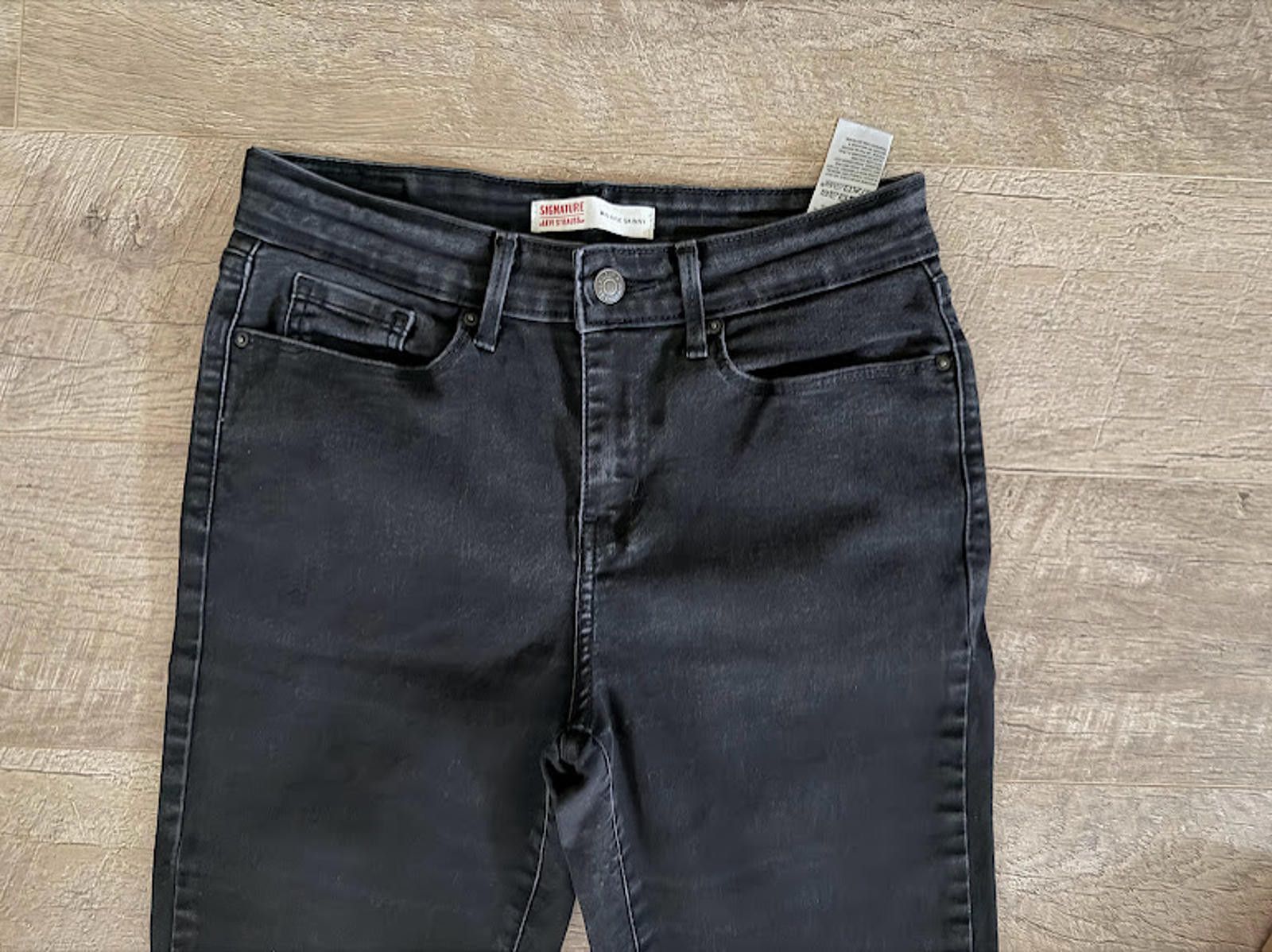 Other Levi Strauss Signature Women's Mid Rise Skinny Jeans Size 27" / US 4 / IT 40 - 2 Thumbnail