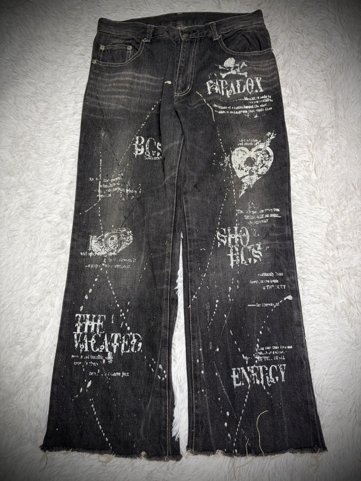 Beauty Beast Rare Berning Sho destroyed jeans Size US 32 / EU 48 - 1 Thumbnail