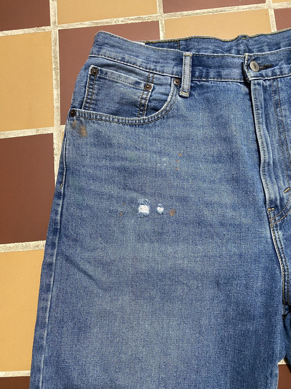 Levi's Vintage Levi’s 569 short jorts Baggy Y2K skater Size US 34 / EU 50 - 6 Thumbnail
