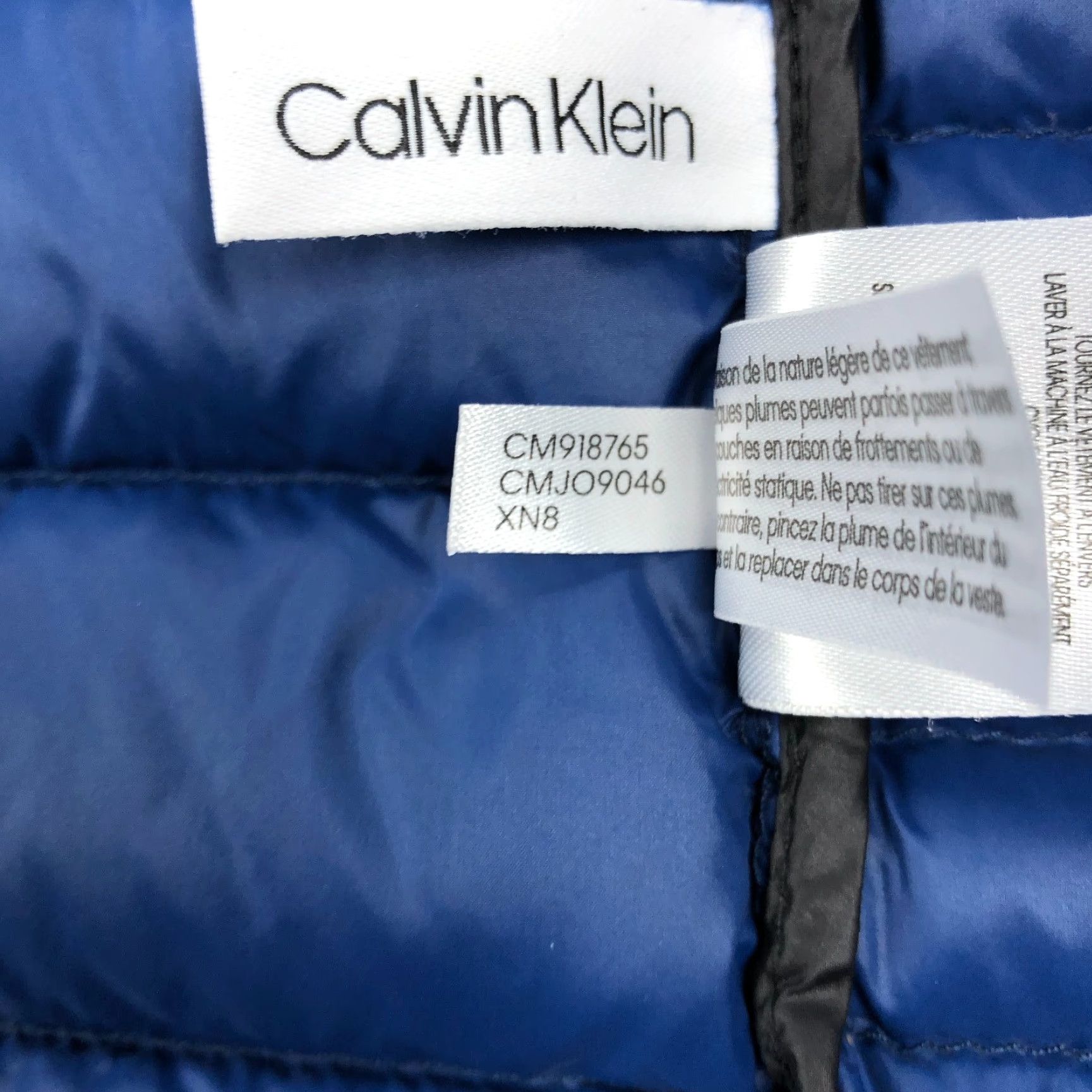 Calvin Klein Calvin Klein Down Jacket Womens M Premium Packable Quilted Hooded Full Zip Blue M CK Outdoors Winter Fall Womens Size M / US 6-8 / IT 42-44 - 7 Thumbnail