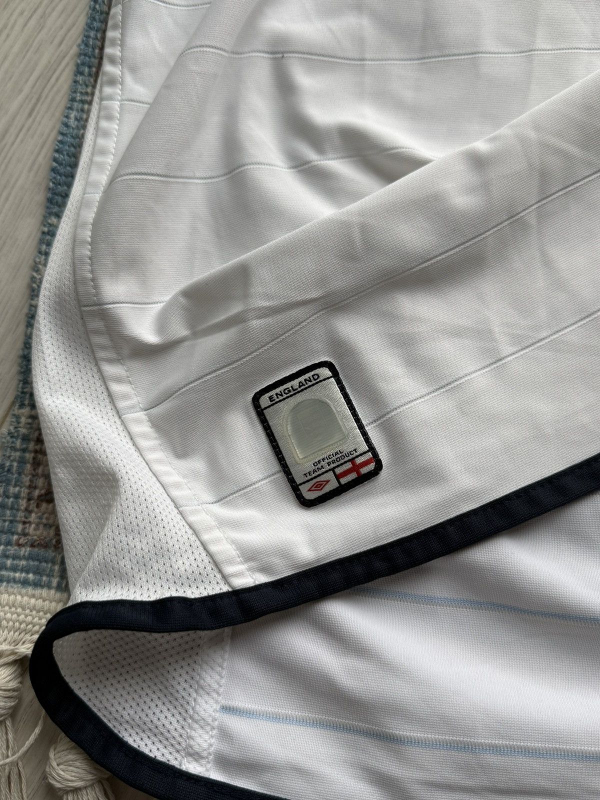 Umbro Vintage England 🏴󠁧󠁢󠁥󠁮󠁧󠁿 2003-2005 Umbro Home Jersey Size US XL / EU 56 / 4 - 12 Thumbnail
