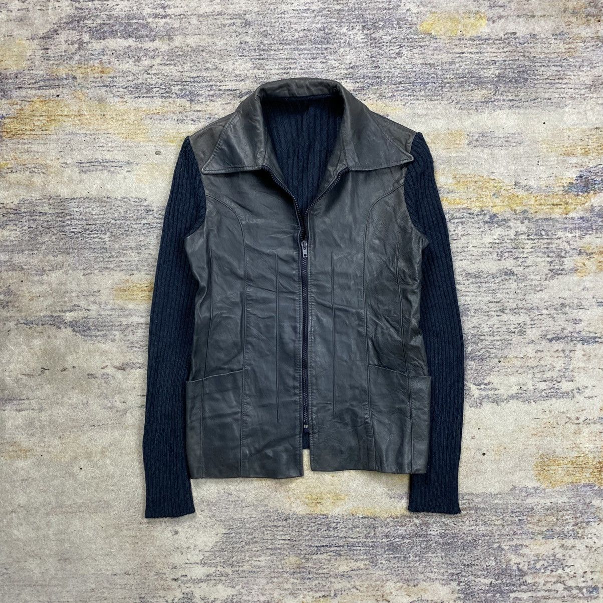 Brioni Brioni hybrid leather jacket Size US S / EU 44-46 / 1 - 1 Thumbnail