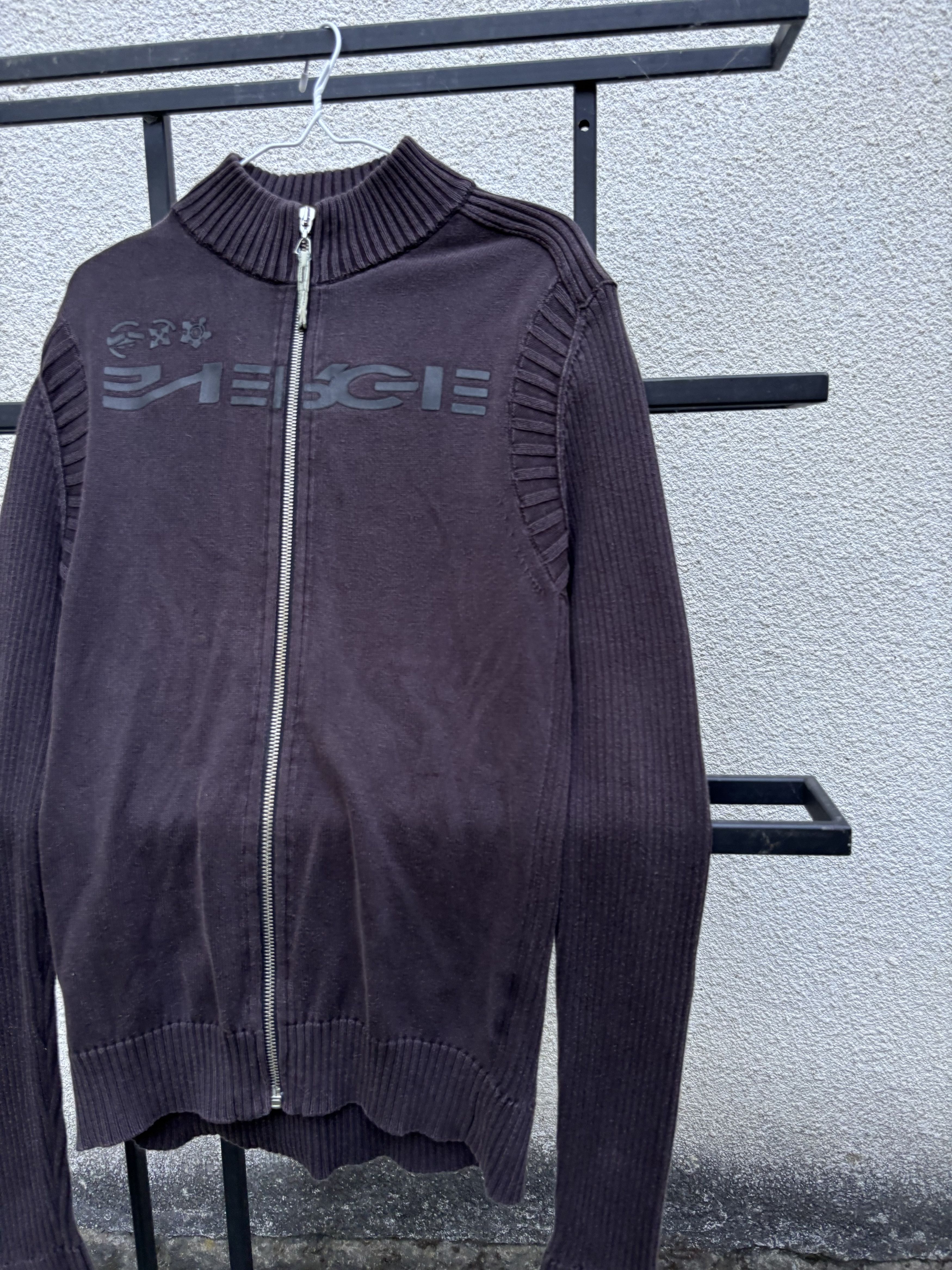 Yohji Yamamoto Vintage Dolce Gabbana Kapital Style Sweater Zip Hoodie 90s Size US M / EU 48-50 / 2 - 3 Thumbnail