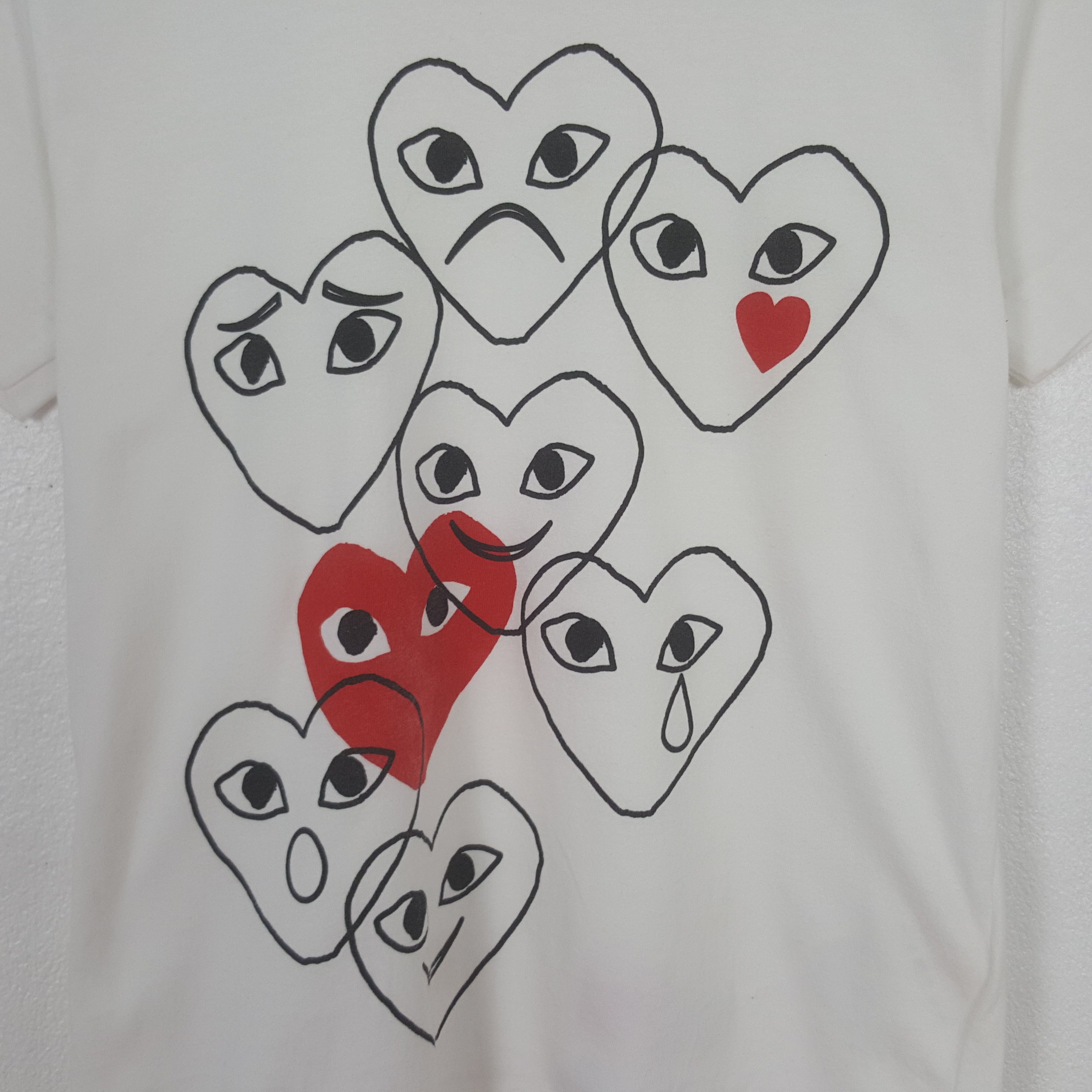 Comme des Garcons PLAY Vintage Play Comme des Garcons Tshirt Size S / US 4 / IT 40 - 2 Thumbnail