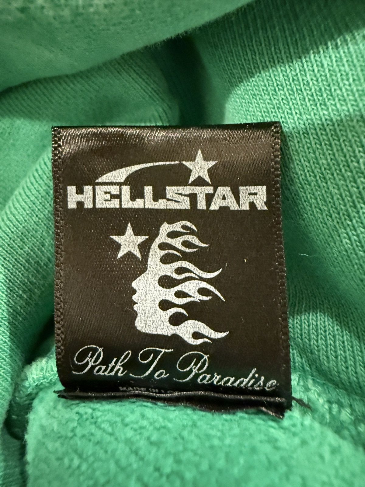 HELLSTAR Hellstar Hoodie “Path To Paradise” Green Size US S / EU 44-46 / 1 - 7 Thumbnail
