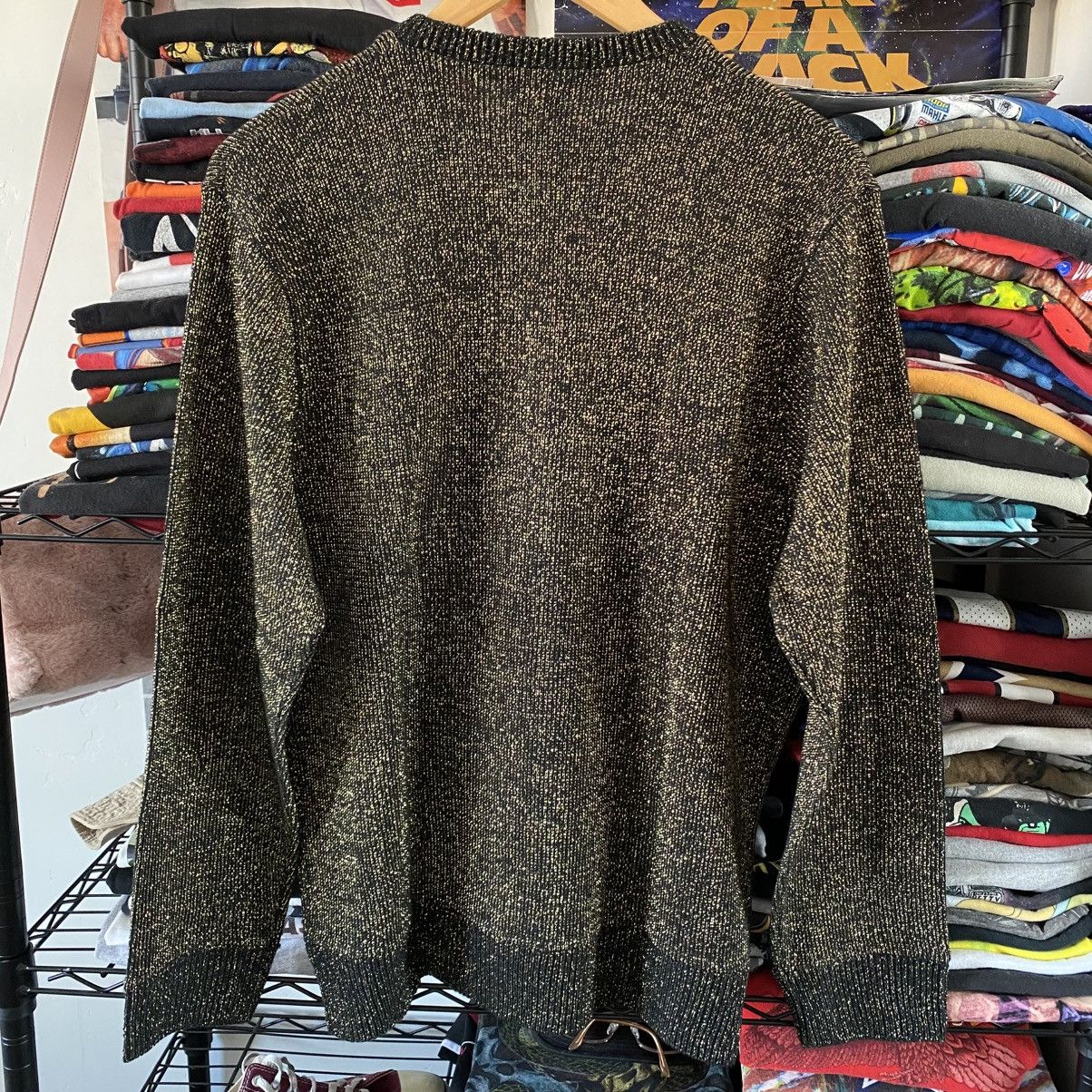 Supreme Supreme Tinsel Sweater Black Gold 2016 Size US L / EU 52-54 / 3 - 4 Thumbnail