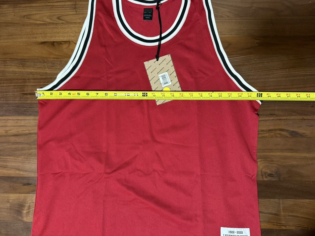 Dickies NYS X DICKIES 'SUN-DYED IN TEXAS' BASKETBALL JERSEY RED XL Size US XL / EU 56 / 4 - 8 Thumbnail