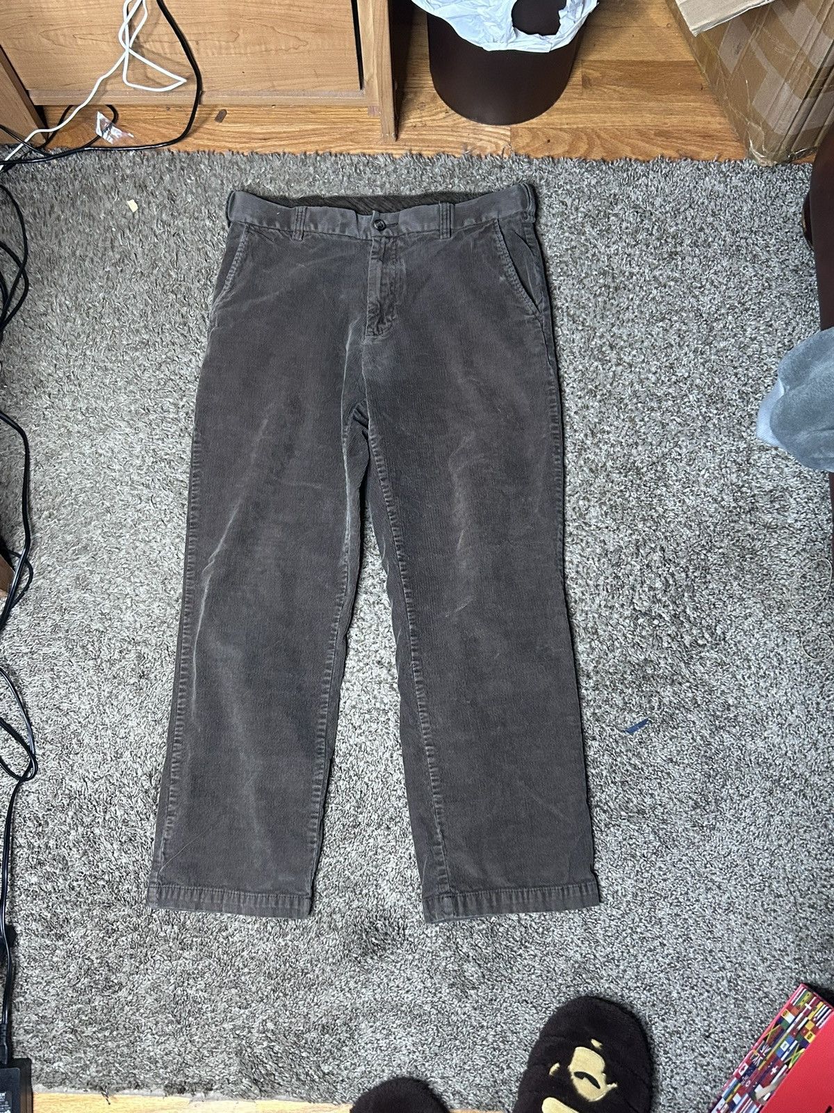 Other Brown corduroy pants Size US 34 / EU 50 - 2 Thumbnail