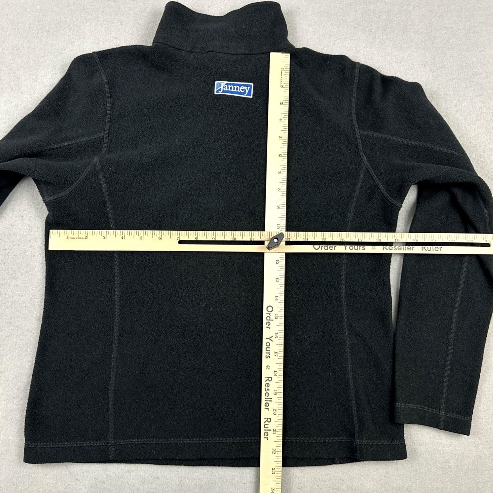 Patagonia Patagonia Sweater Women Medium Black 1/4 Zip Fleece Thermal Hiking Top Outdoor M Size M / US 6-8 / IT 42-44 - 5 Thumbnail
