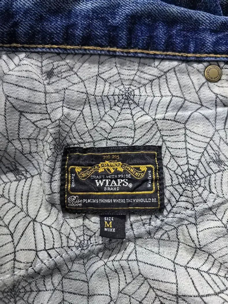 Wtaps Wtaps size M Spider Embroidered Wash Jeans Size US 38 / EU 54 - 3 Thumbnail