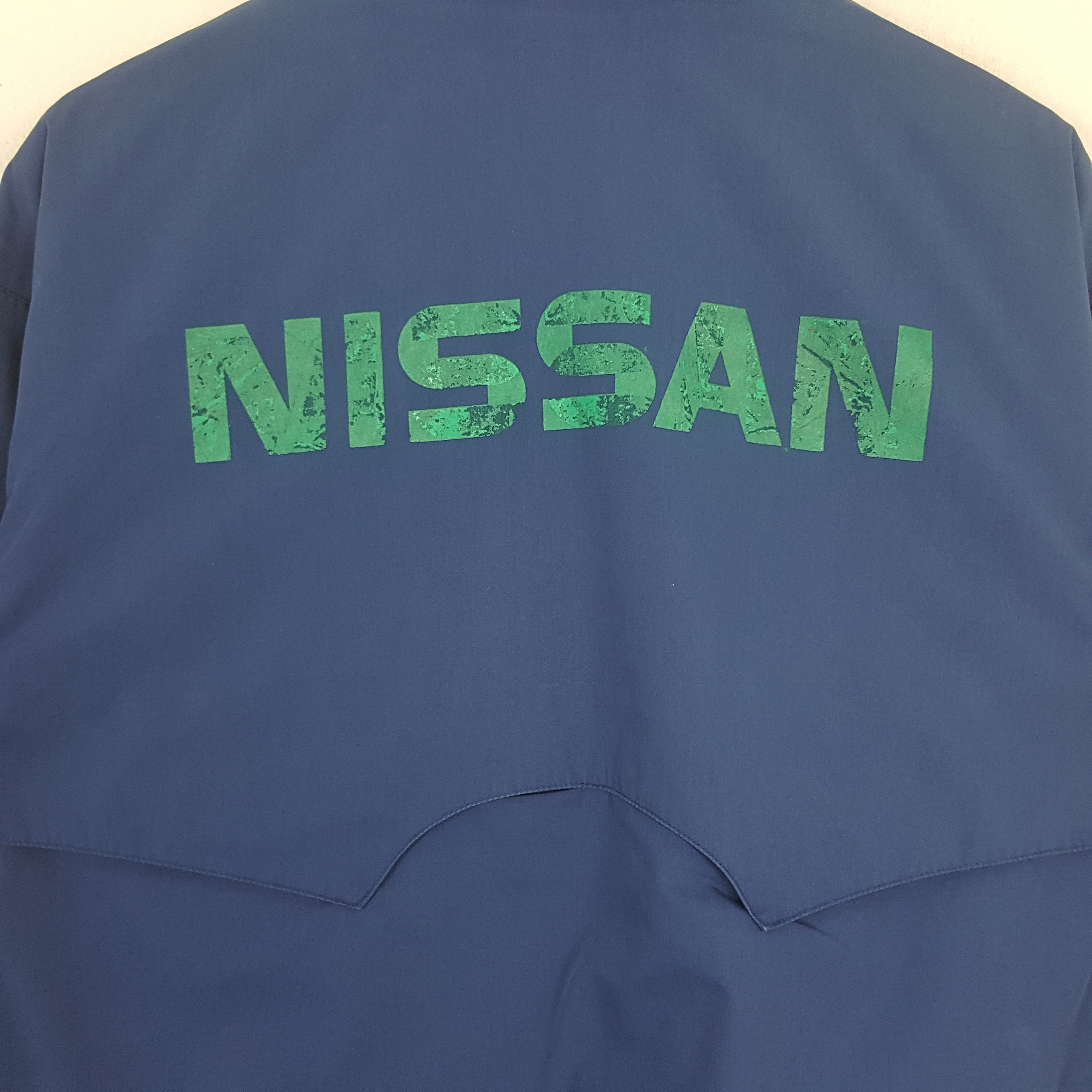 Japanese Brand × Vintage Vintage Nissan Japanese Racing Team Uniform Jacket Size US XL / EU 56 / 4 - 2 Thumbnail