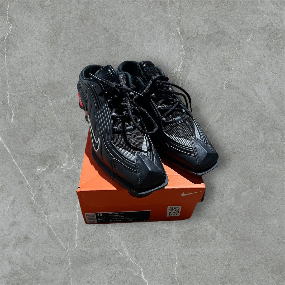 Nike Shox Martine Rose Black | Grailed
