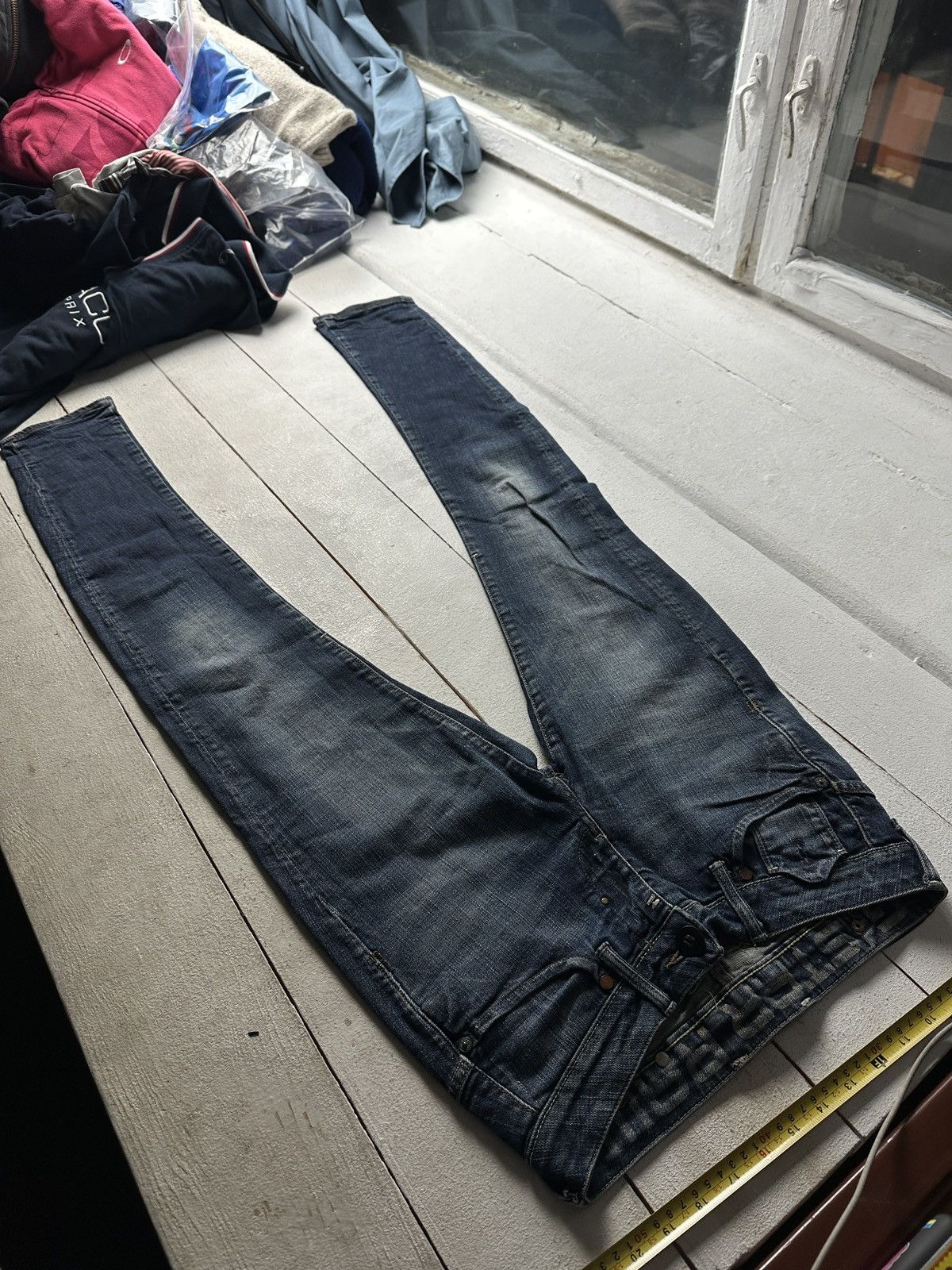 G-Star VNTG🚨G STAR RAW Jeans Washed Distressed Denim y2k Size 30" / US 8 / IT 44 - 2 Thumbnail