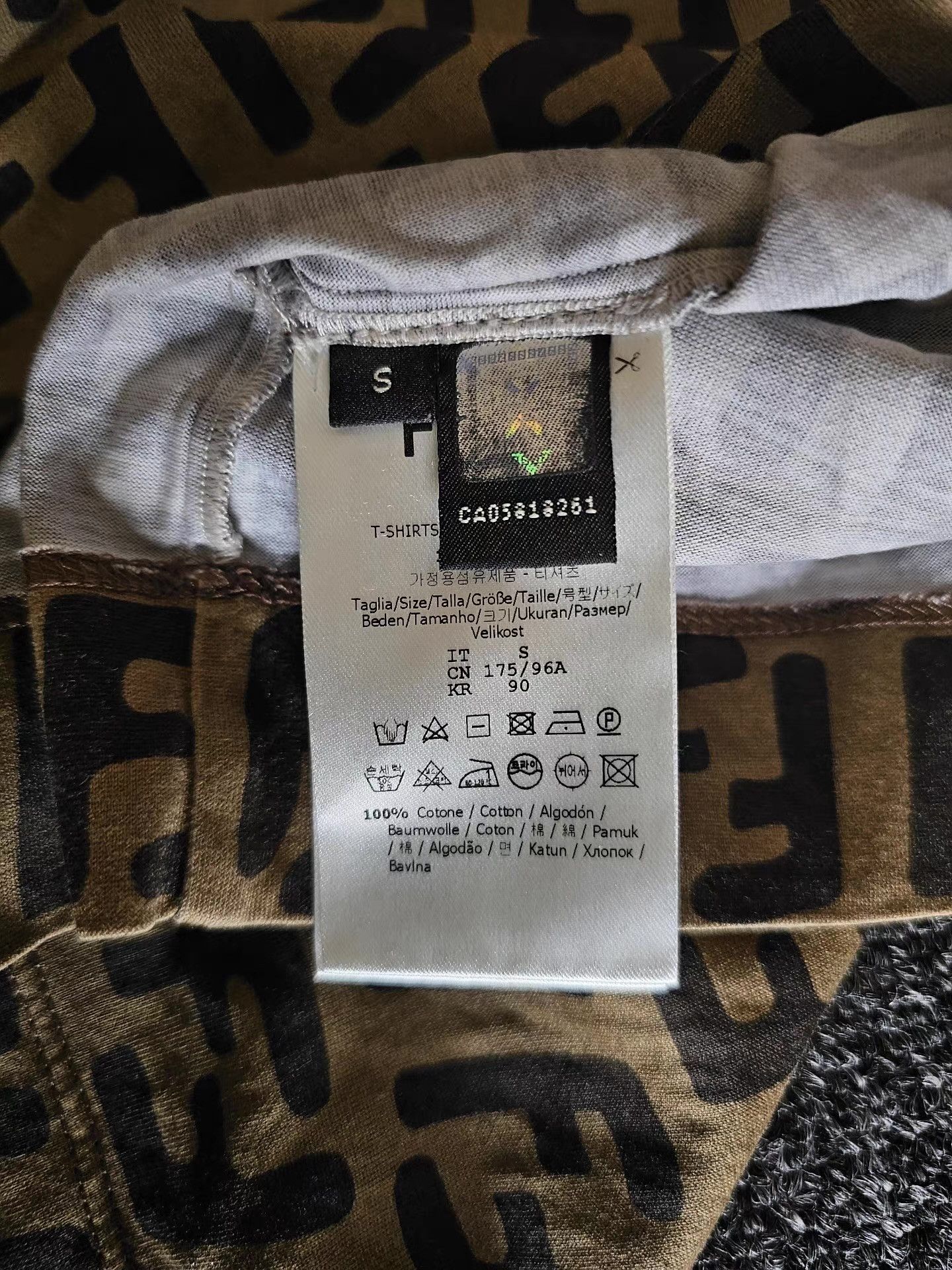 Fendi FENDI FF logo short-sleeve T-shirt, Size US S / EU 44-46 / 1 - 5 Thumbnail