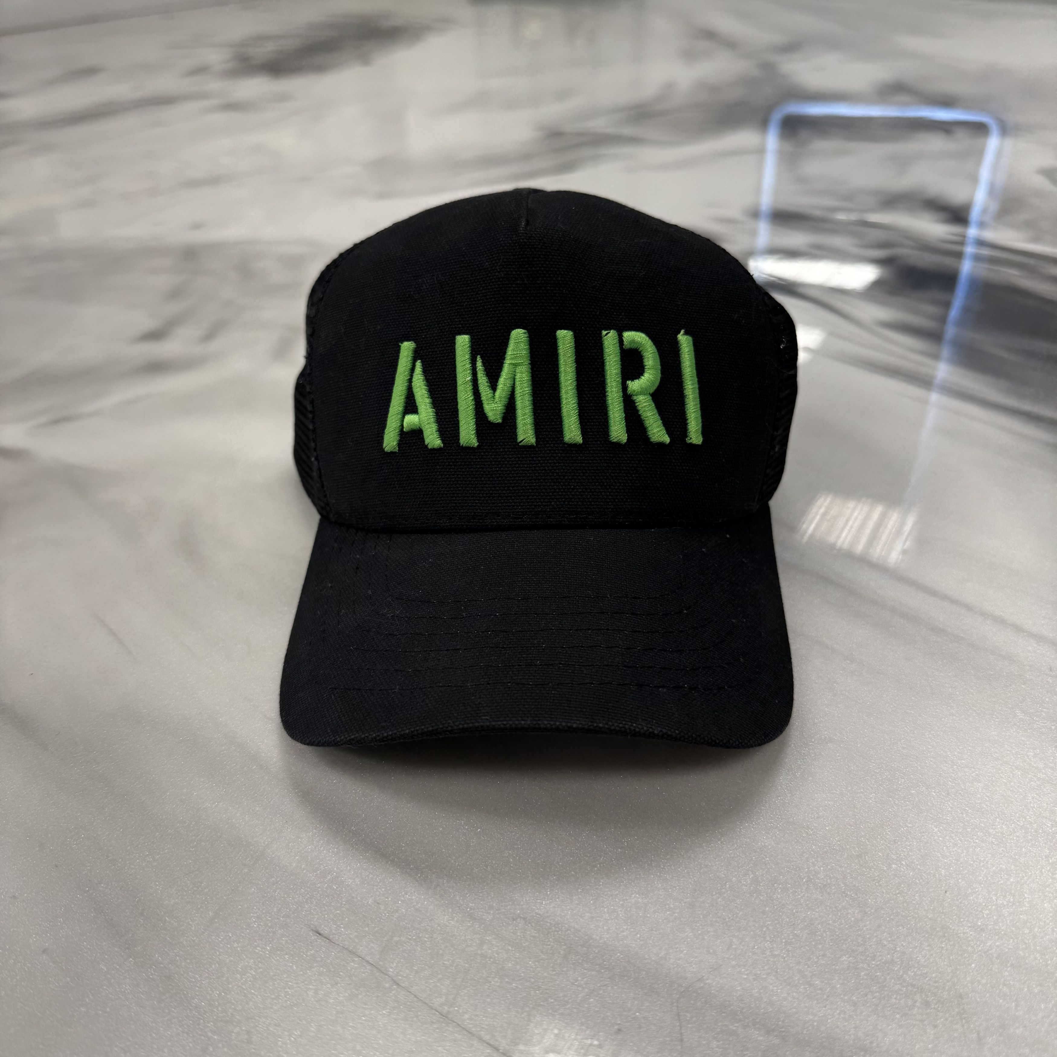 Amiri AMIRI GREEN LOGO HAT Size ONE SIZE - 2 Thumbnail