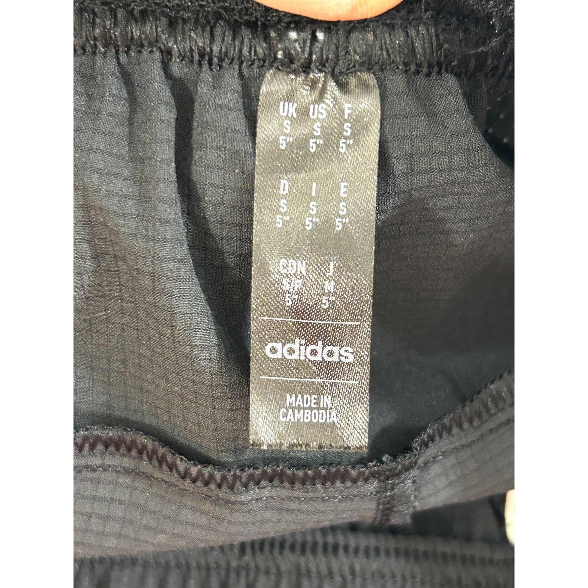 Adidas Adidas Men’s Shorts Training Workout S Black HEAT.RDY 5” Ins Size US 27 - 7 Thumbnail