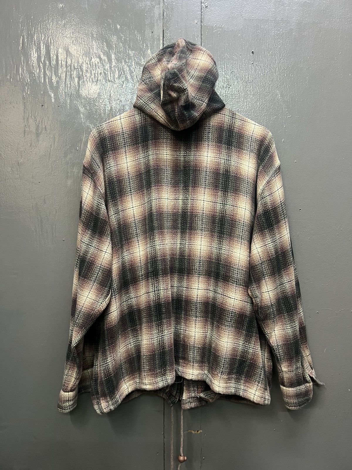 Vintage Vintage Wave Rider Plaid Tartan Hoodie Size US L / EU 52-54 / 3 - 4 Thumbnail