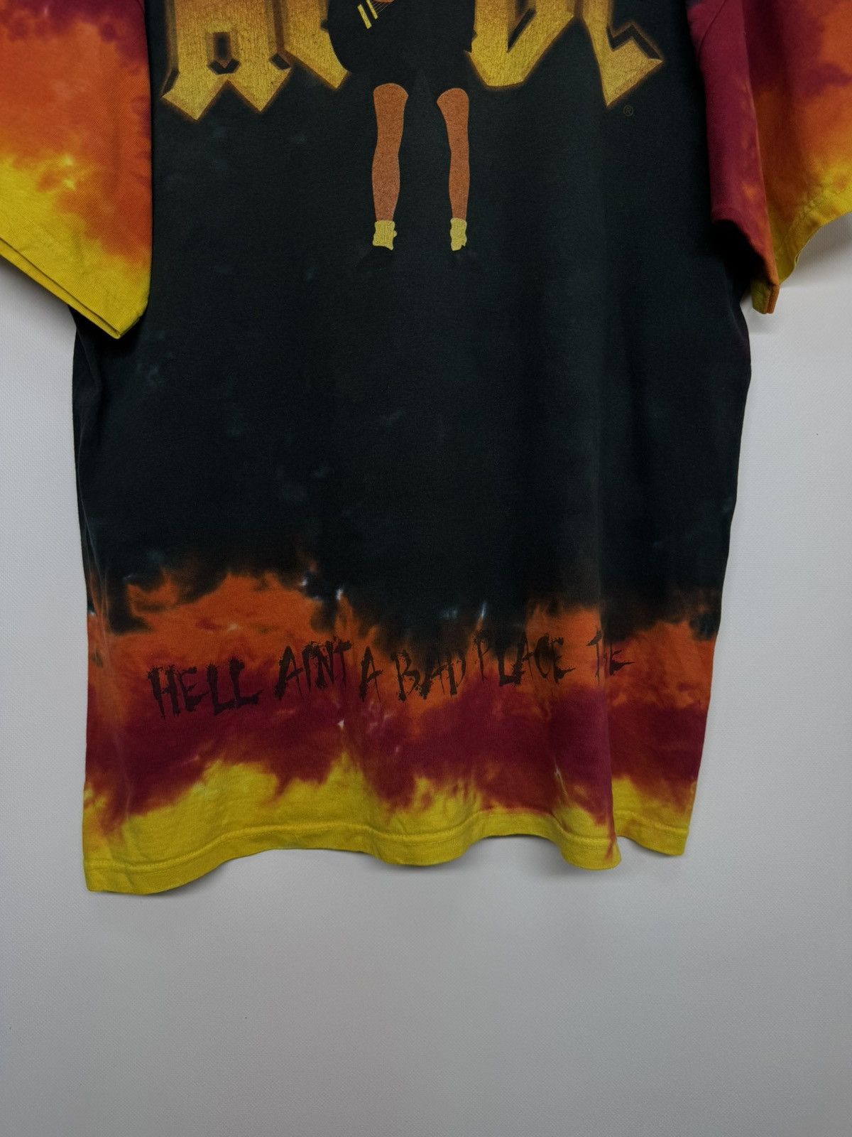 AC/DC Vintage Y2k 2006 Liquid Blue AC/DC All Over Print T-Shirt Size US L / EU 52-54 / 3 - 12 Thumbnail