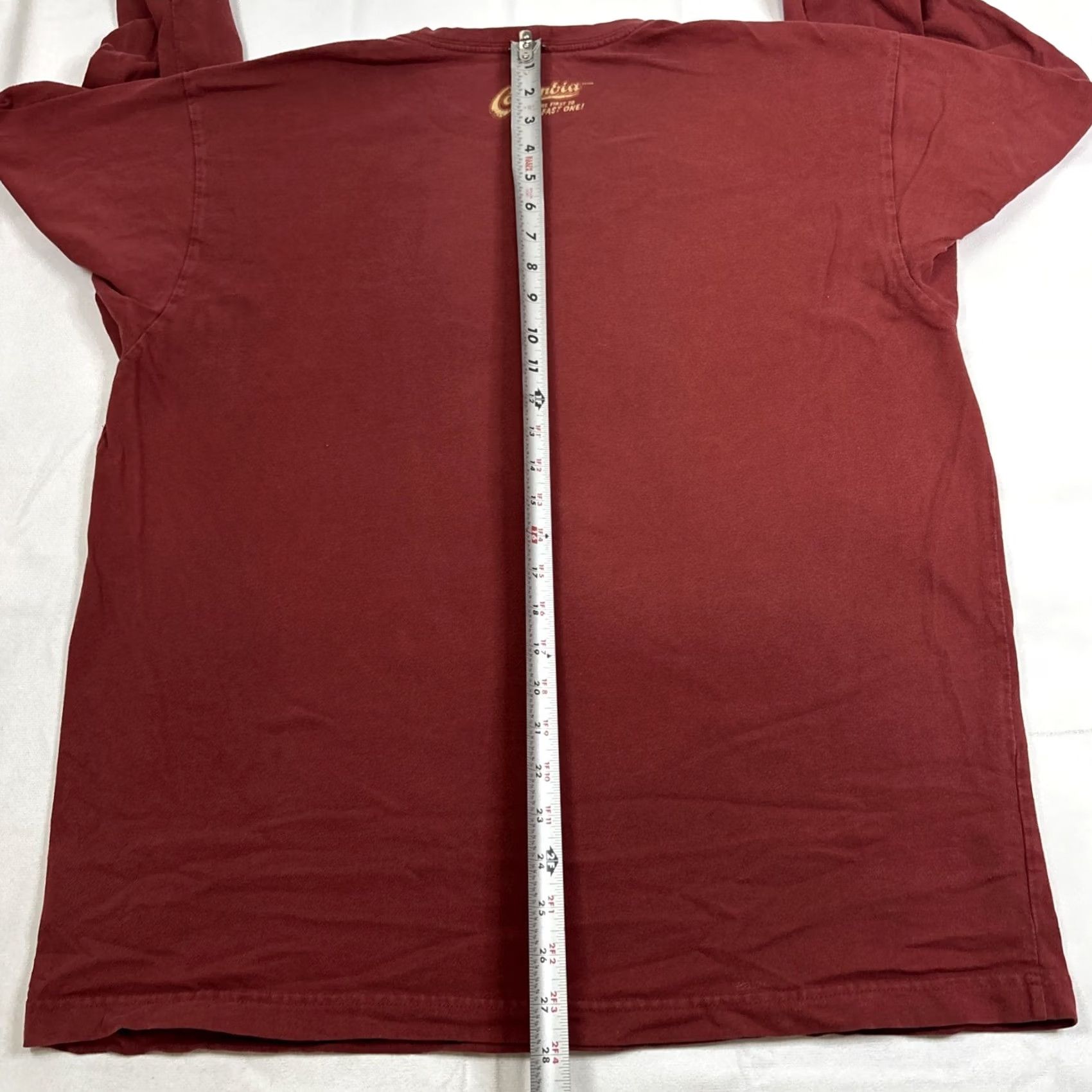 Vintage COL Columbia Long Sleeve T-Shirt XL Red Rocket Sleds Graphic Ski Snow Men Size US XL / EU 56 / 4 - 7 Thumbnail