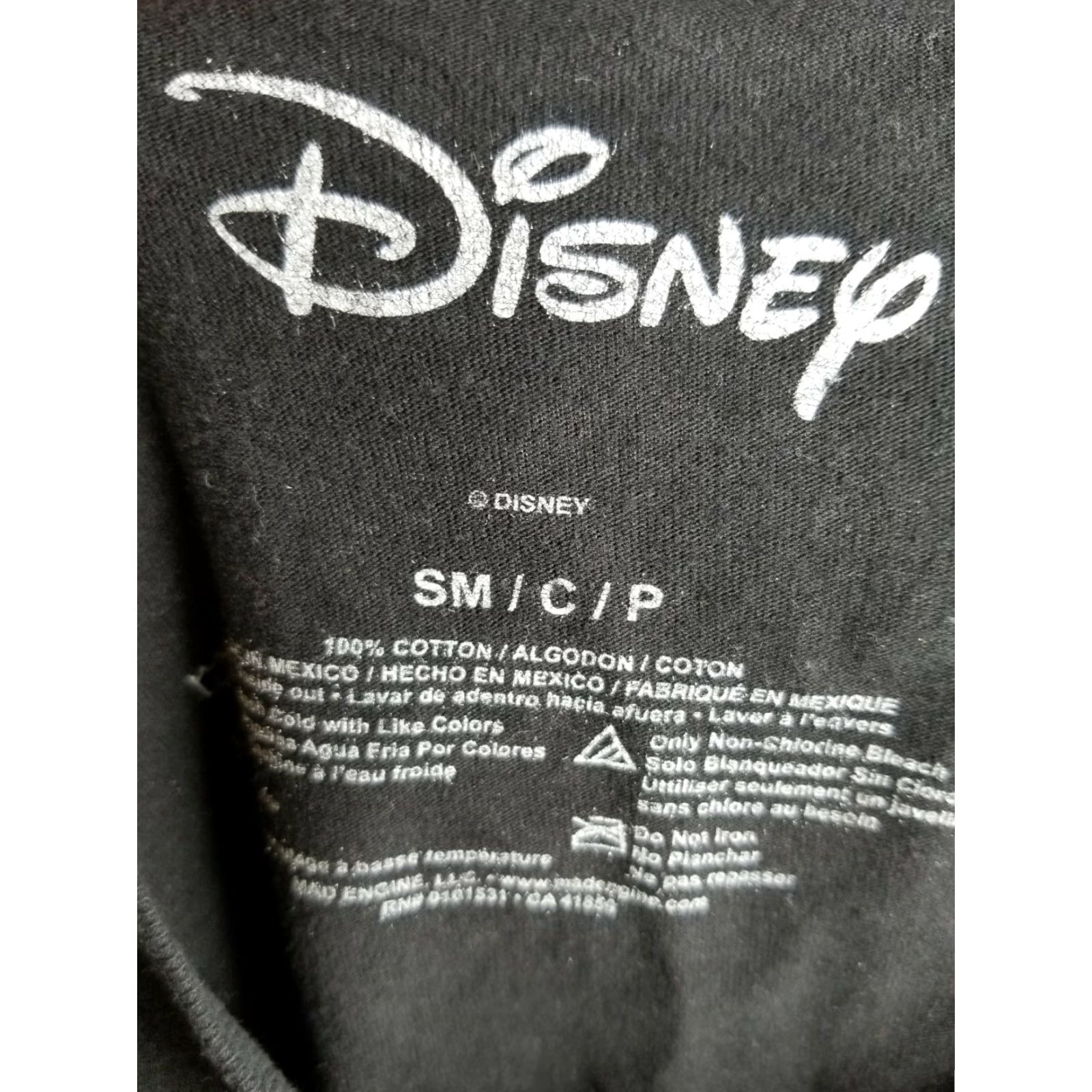 Disney VINTAGE Disney Powerline Stand Out Tour 94 T Shirt Adult Small Goofy Movie Concert Black 100% Cotton Crew Neck Graphic Tee Mens Size US S / EU 44-46 / 1 - 3 Thumbnail