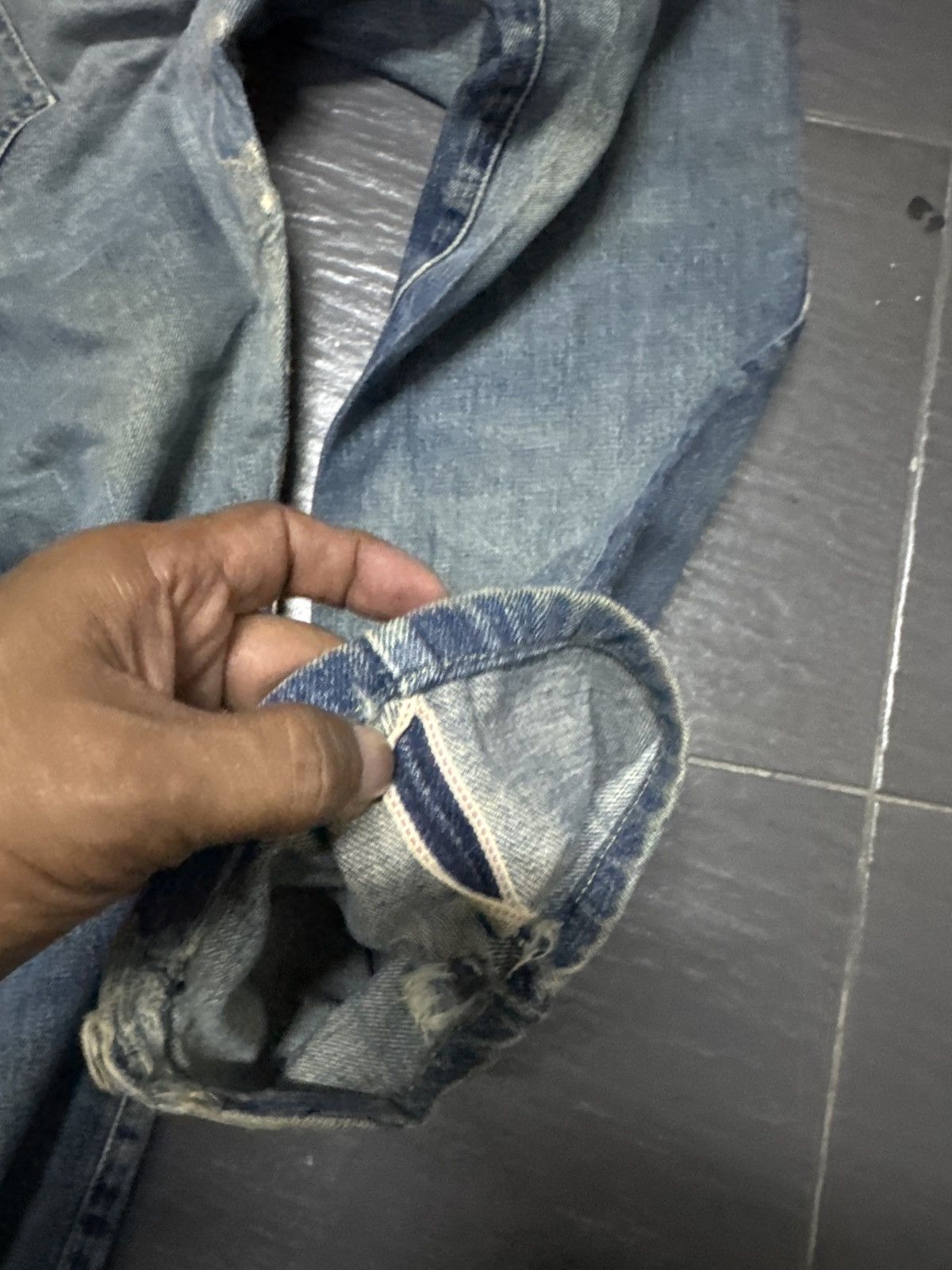 Levi's VINTAGE LEVIS 702 BIG E JEANS Size US 30 / EU 46 - 8 Thumbnail