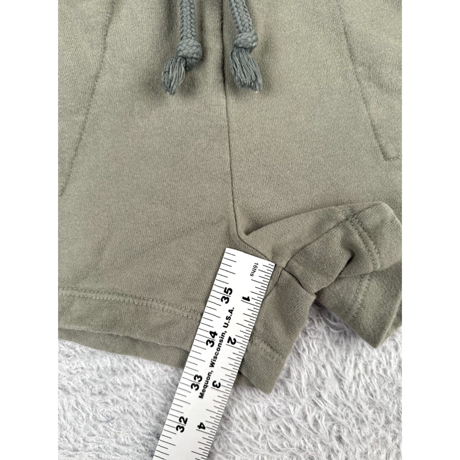 The North Face The North Face Shorts Women Small Green Cotton Blend Elastic Waist French Terry Womens Size 28" / US 6 / IT 42 - 6 Thumbnail