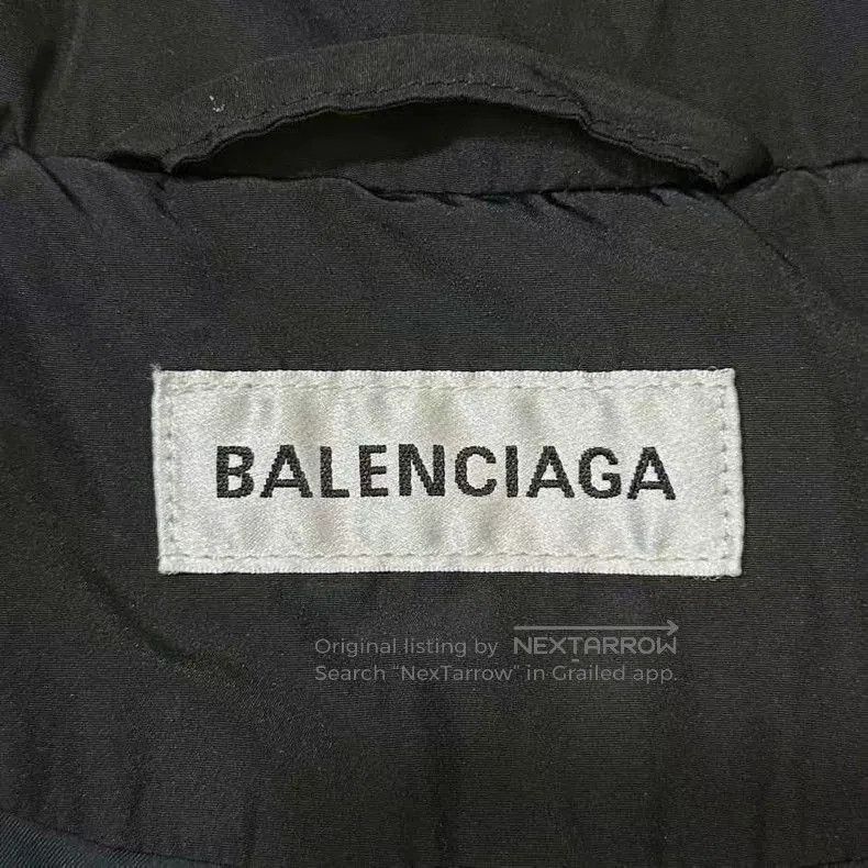 Balenciaga Balenciaga Lock Logo Cotton Coat. Size US XS / EU 42 / 0 - 5 Thumbnail