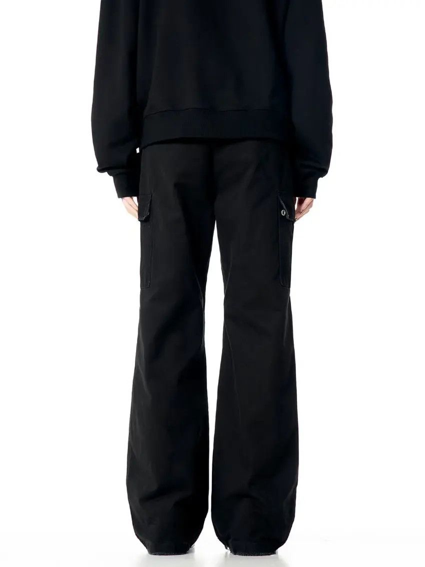 Designer × Japanese Brand Black Washed Baggy Casual Denim Trousers Size US 33 - 3 Thumbnail