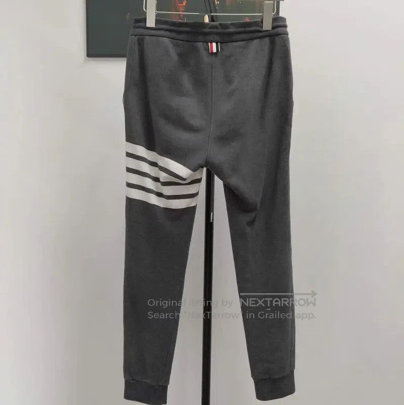 Thom Browne Thom Browne Grey Cotton Women's Casual Pants . Size 29" - 2 Thumbnail