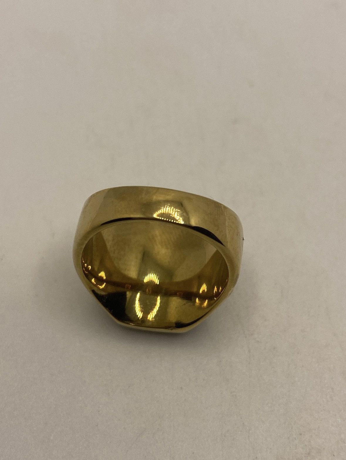 Vintage Vintage Tiger eye gold ring Size ONE SIZE - 7 Thumbnail
