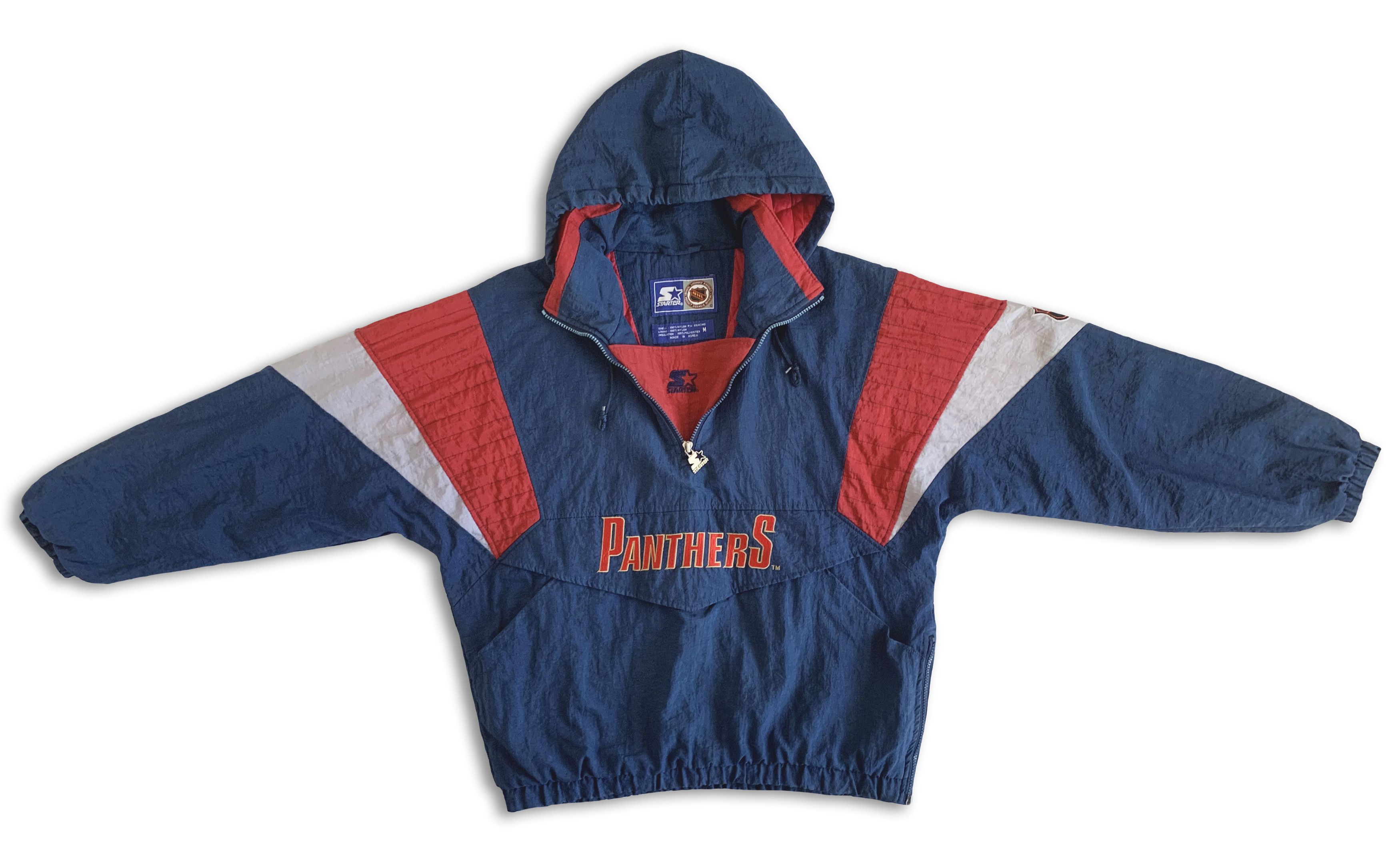 Starter Vintage 90s STARTER FLORIDA PHANTERS Jacket Pullover NHL Size US M / EU 48-50 / 2 - 4 Thumbnail