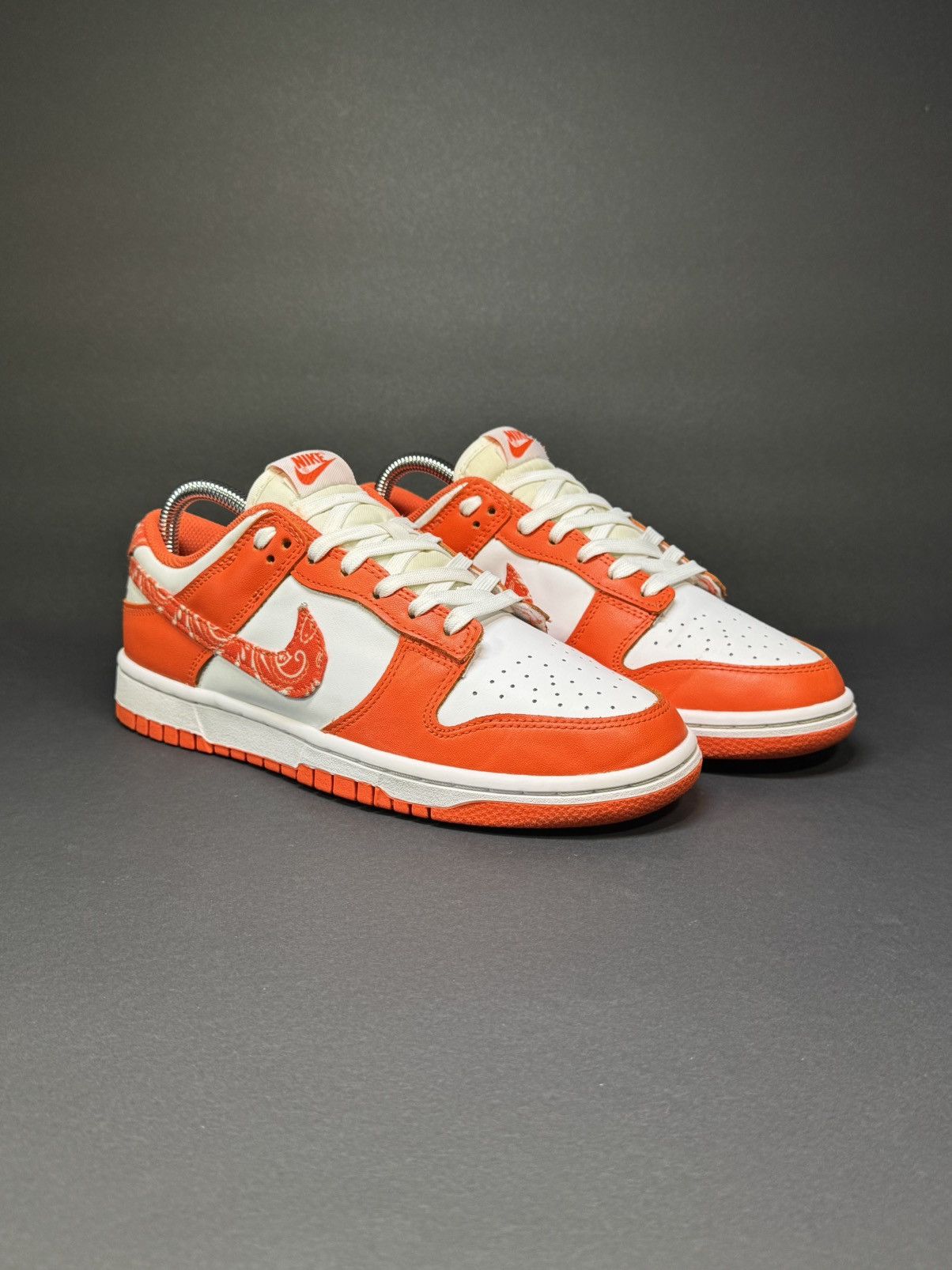 Nike Nike Dunk Low Orange Bandana Paisley Size US 8 / IT 38 - 1 Thumbnail