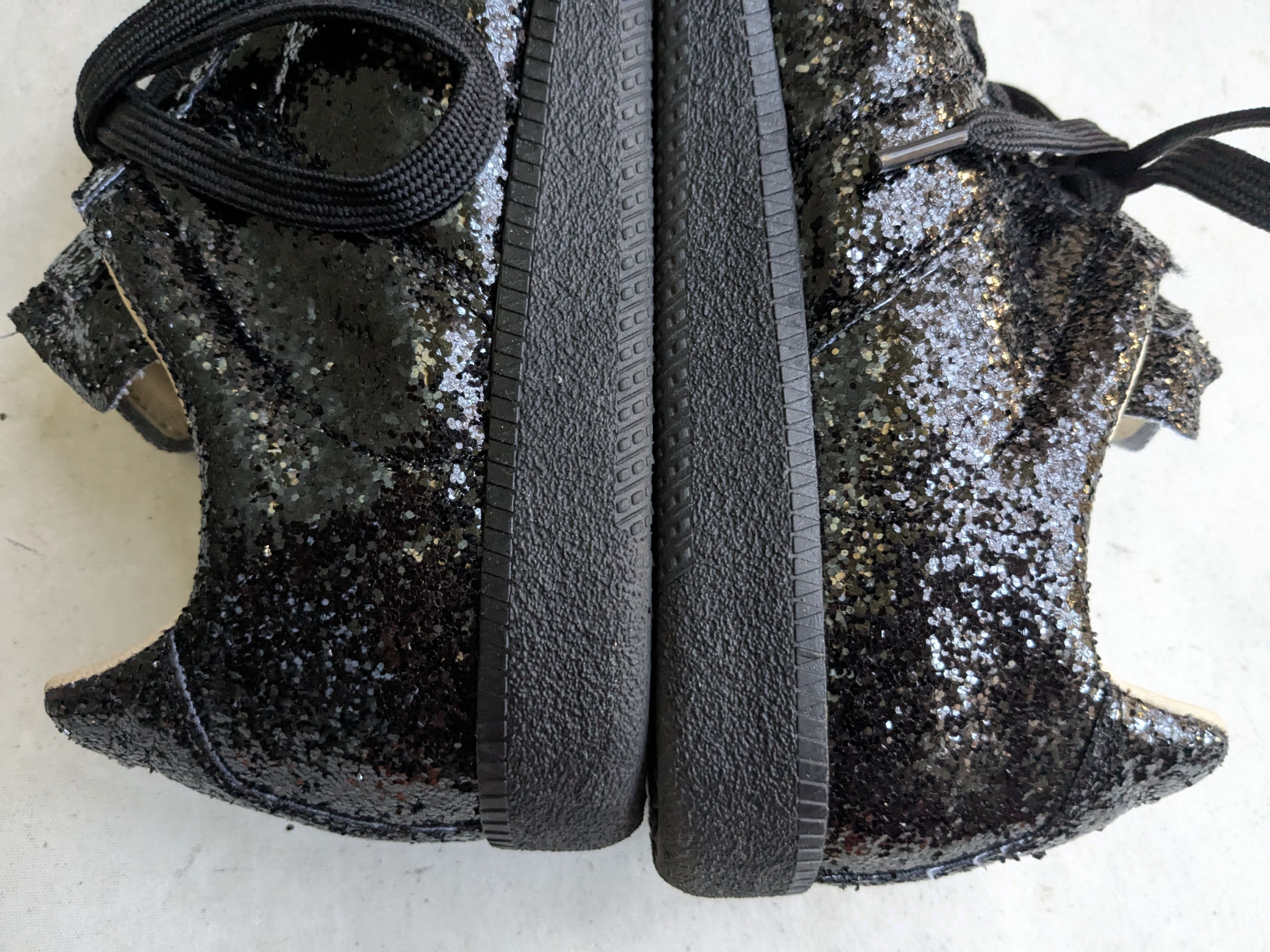 Maison Margiela Maison Margiela GAT Replica Black Glitter 10 43 Size US 10 / EU 43 - 10 Thumbnail