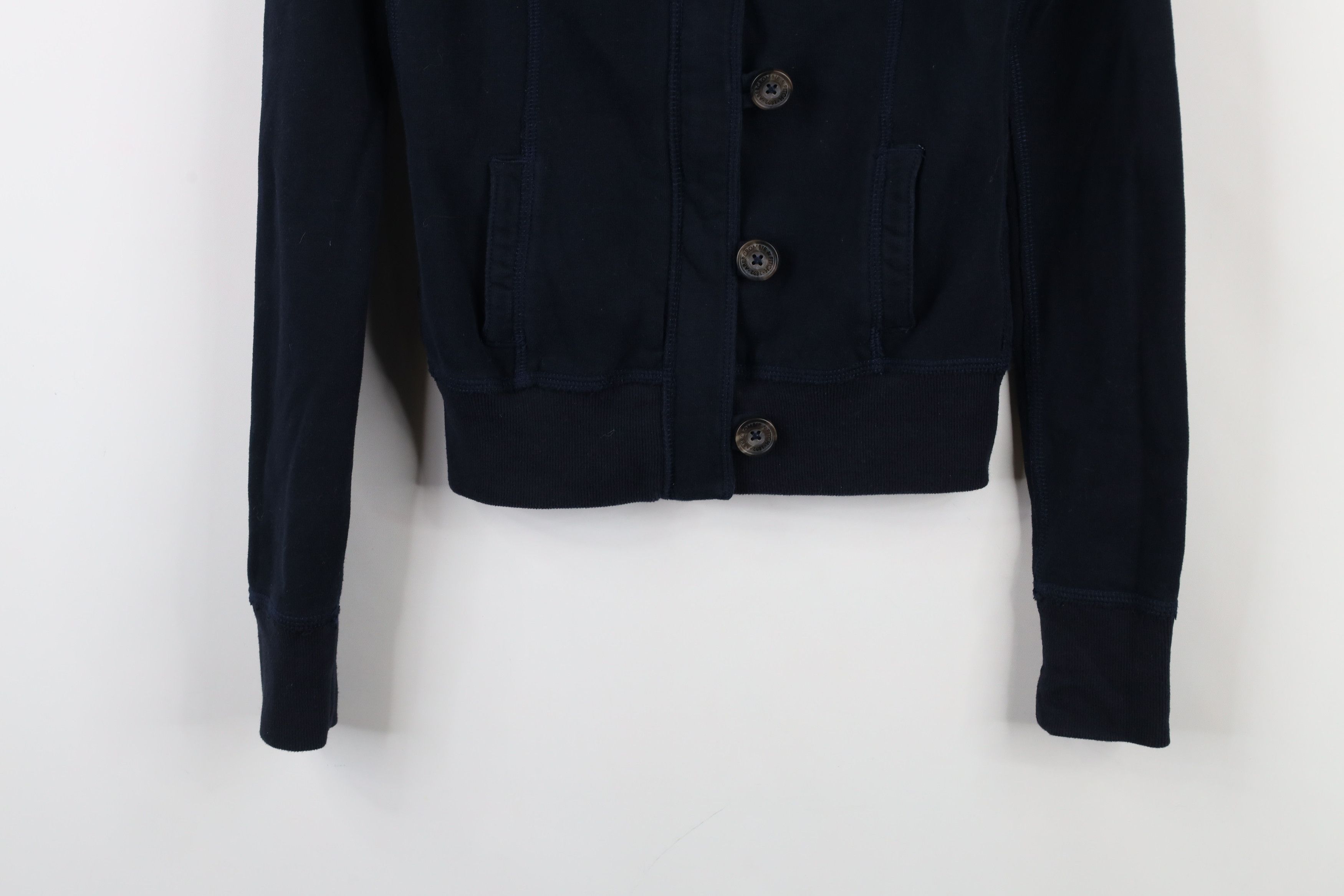 Abercrombie & Fitch × Vintage Vintage 90s Y2K Abercrombie & Fitch Cardigan Sweater Blue Size XS / US 0-2 / IT 36-38 - 3 Thumbnail