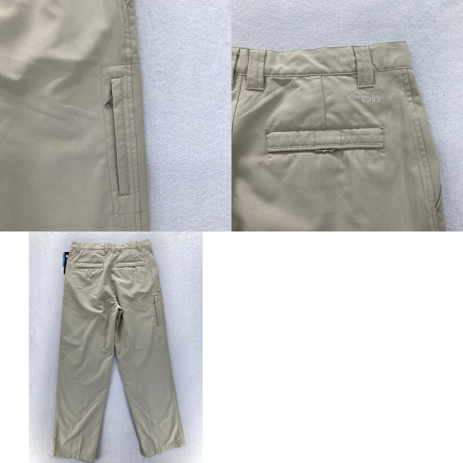 Vintage Columbia GRT Utility II Hiking Pants Mens 34x32 Fossil Beige Pleated Straight Size US 34 / EU 50 - 9 Thumbnail