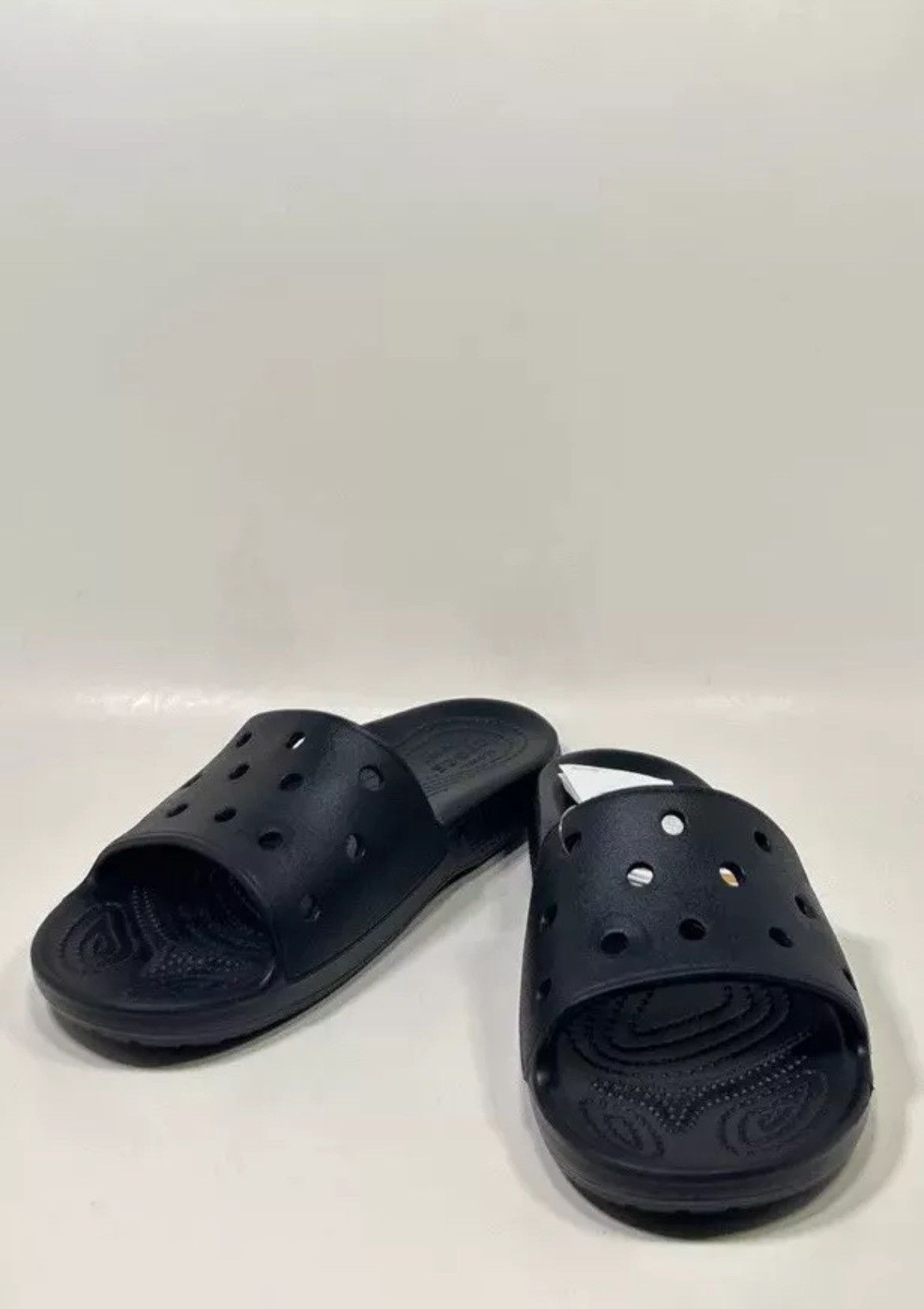 Crocs Size 6 - Men's Crocs Classic Black Slides 206121-001 Wmns 8 Size US 6 / EU 39 - 1 Thumbnail
