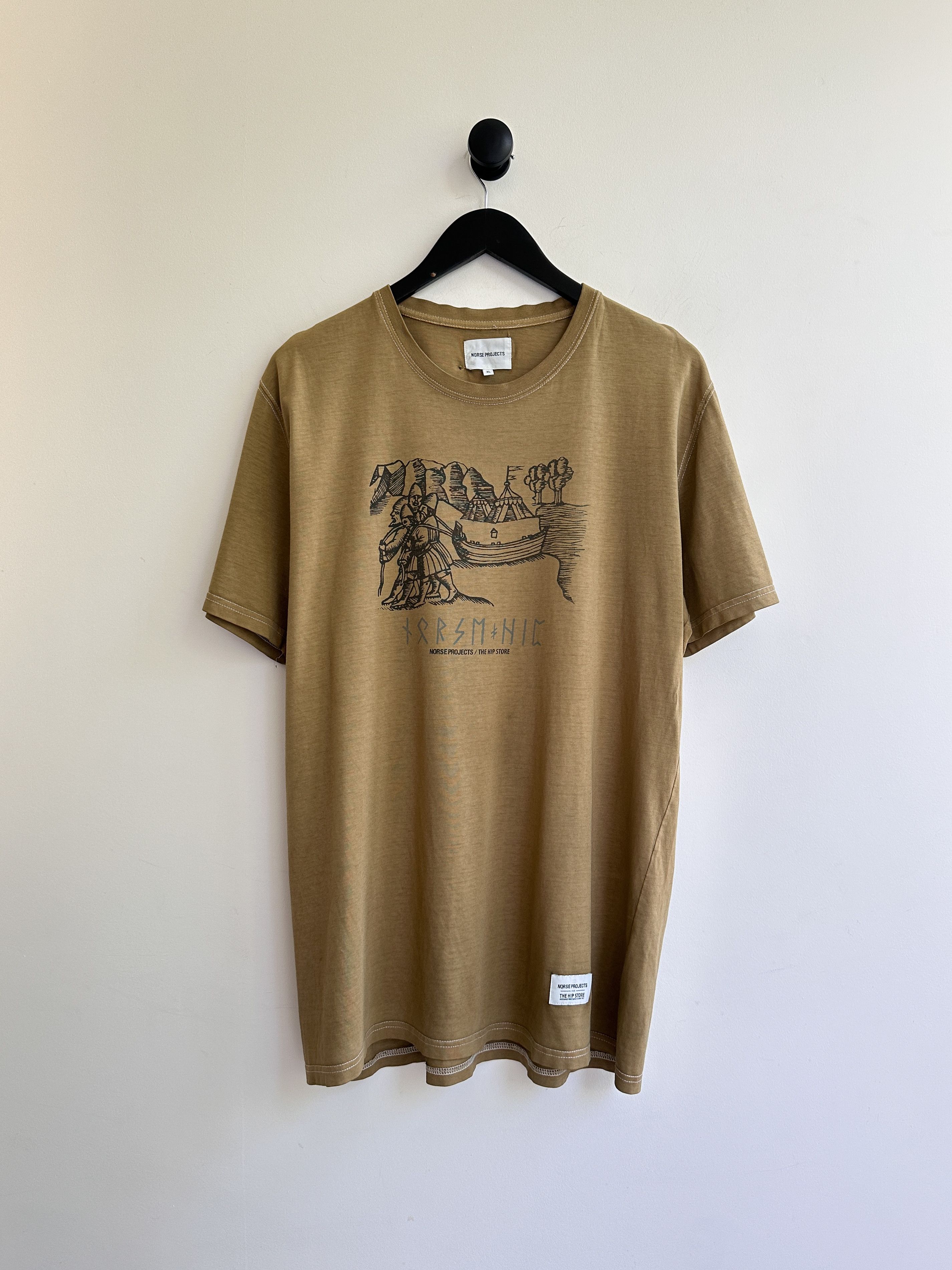 Tシャツ・カットソー NORSE PROJECTS Men T Shirts N45 0600 7004 Blue Norse Projects NORSE PROJECTS Men T-Shirts N45 0600 7004