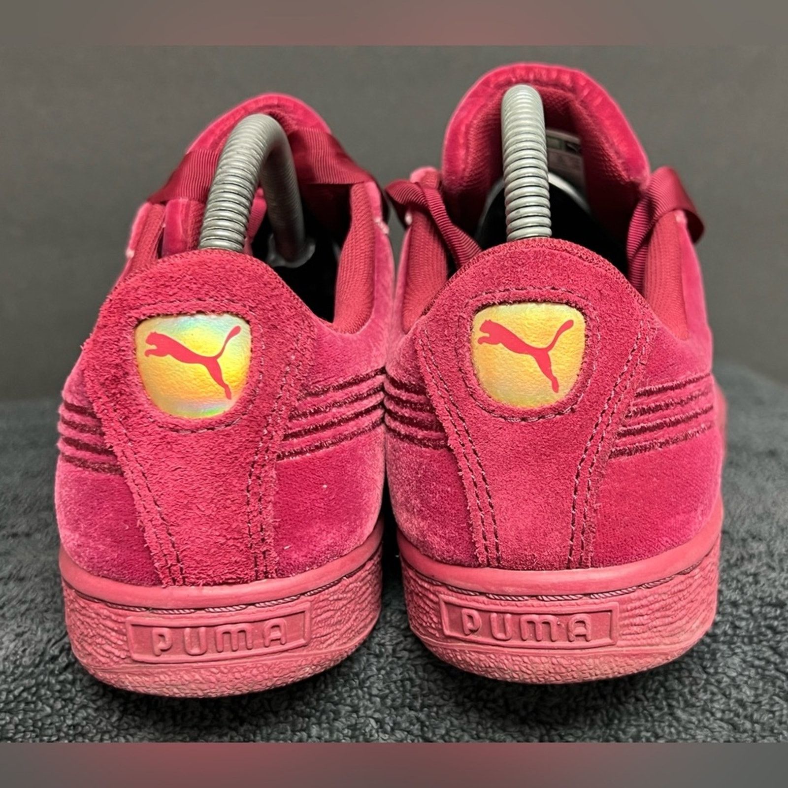 Puma Puma Basket Classic Velour Jr (Kids) Tibetan Red Size US 8.5 / IT 38.5 - 6 Thumbnail