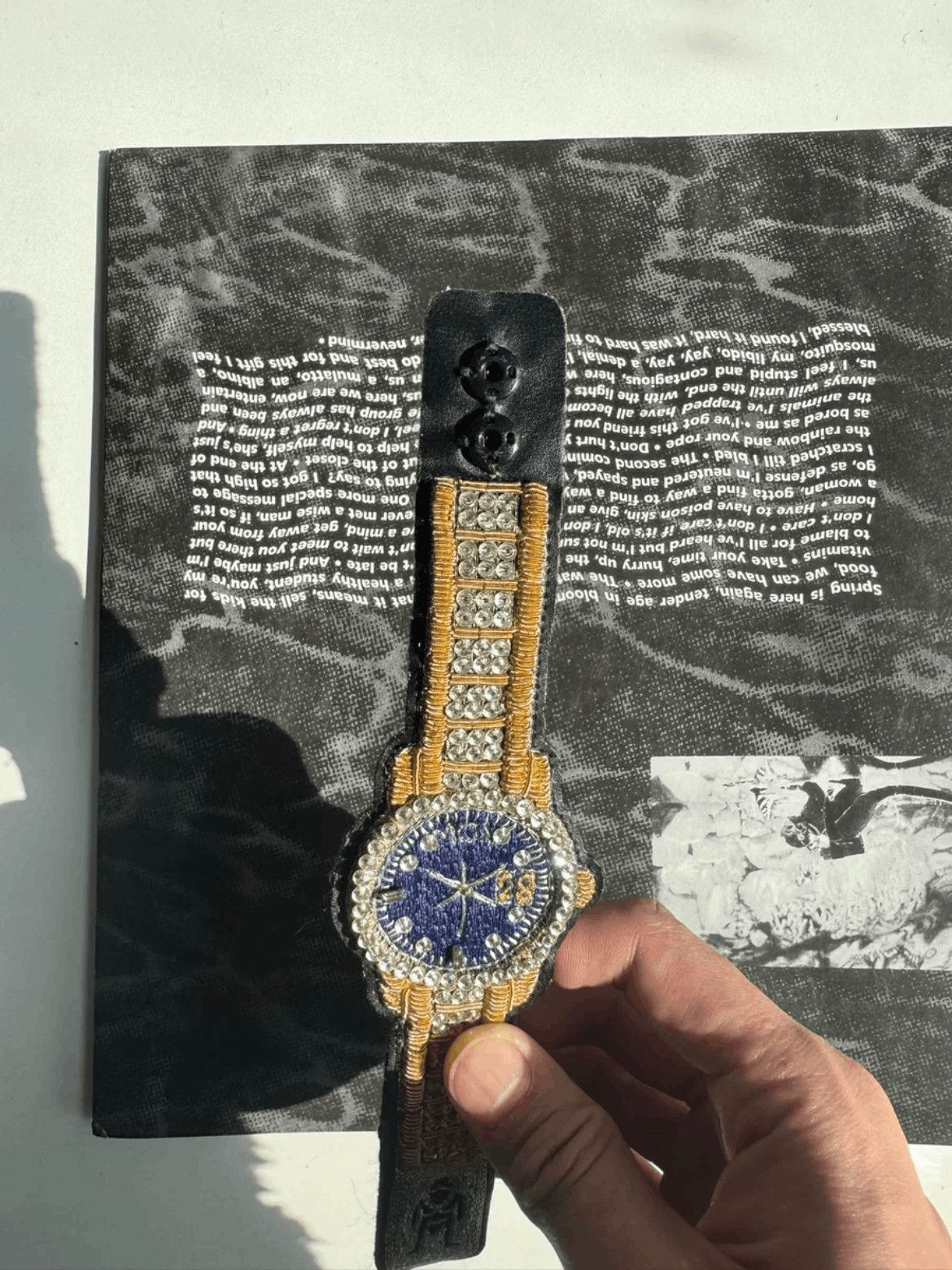 Walter Van Beirendonck Walter Van Beireendonck Fake Watch Bracelet Size ONE SIZE - 4 Thumbnail