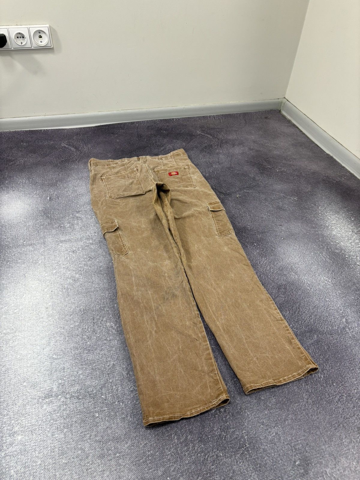 Dickies × Vintage Vintage Dickies Y2K American Hype Brown Utility Cargo Pants Size US 30 / EU 46 - 4 Thumbnail