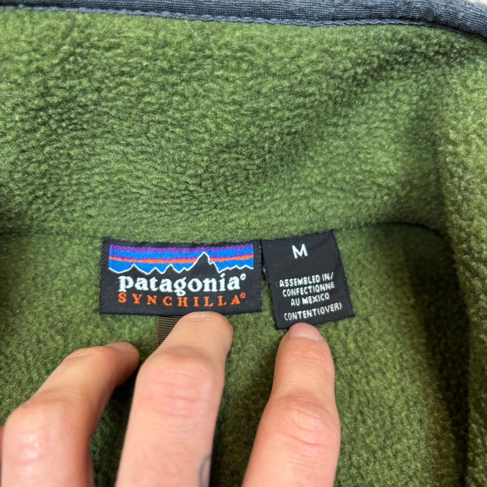 Patagonia Vintage Patagonia Synchillla Marsupial Pullover Sweater M Size US M / EU 48-50 / 2 - 5 Thumbnail