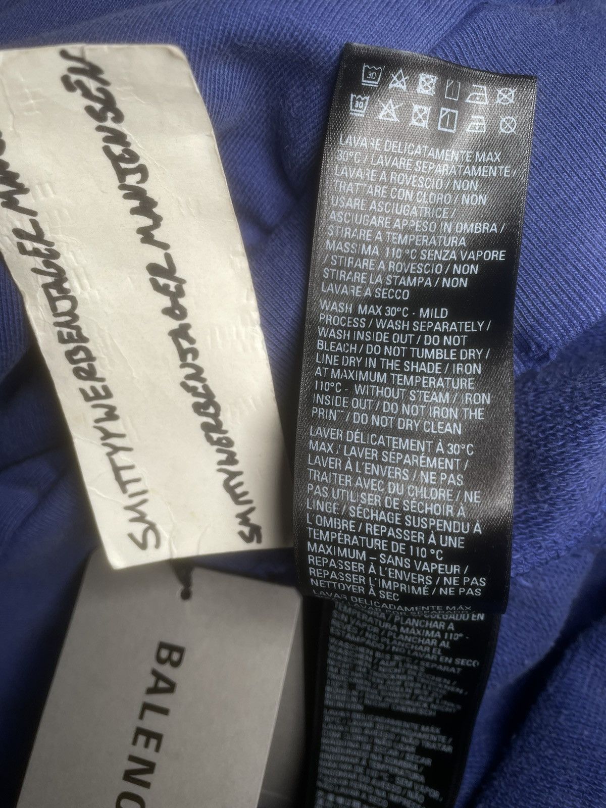Balenciaga Balenciaga Hand Drawn Political Campaign Crewneck Size US L / EU 52-54 / 3 - 12 Thumbnail
