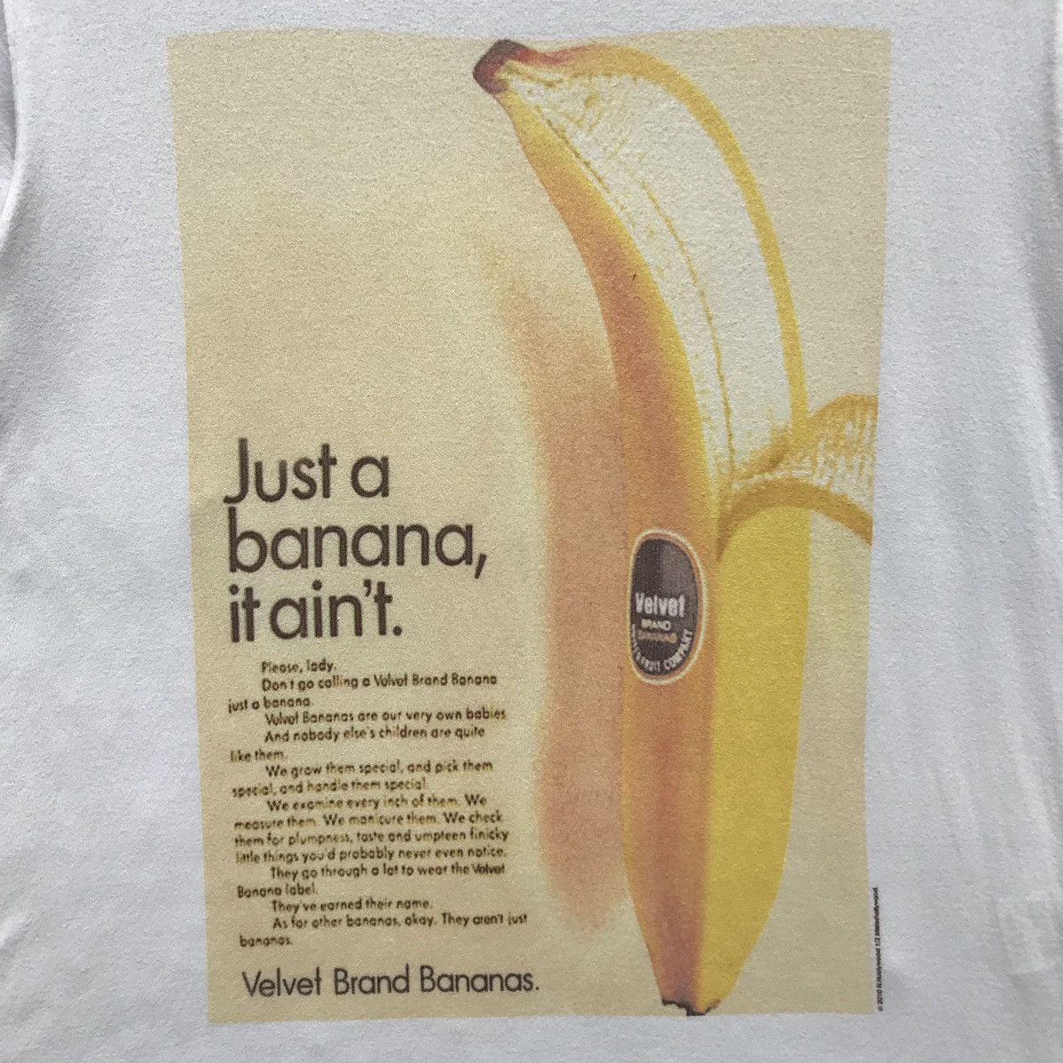Japanese Brand × N.Hoolywood N.Hoolywood Velvet Brand Bananas Tee Mister N.Hoolywood Size US S / EU 44-46 / 1 - 8 Thumbnail