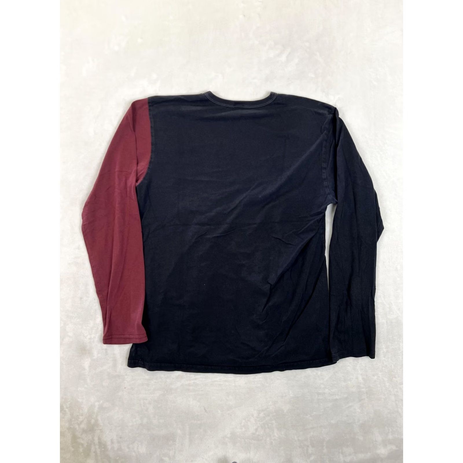 Quiksilver VINTAGE Quiksilver Long Sleeve T-Shirt Mens M Black Maroon Hawaii Surf Graphic Size US M / EU 48-50 / 2 - 6 Thumbnail