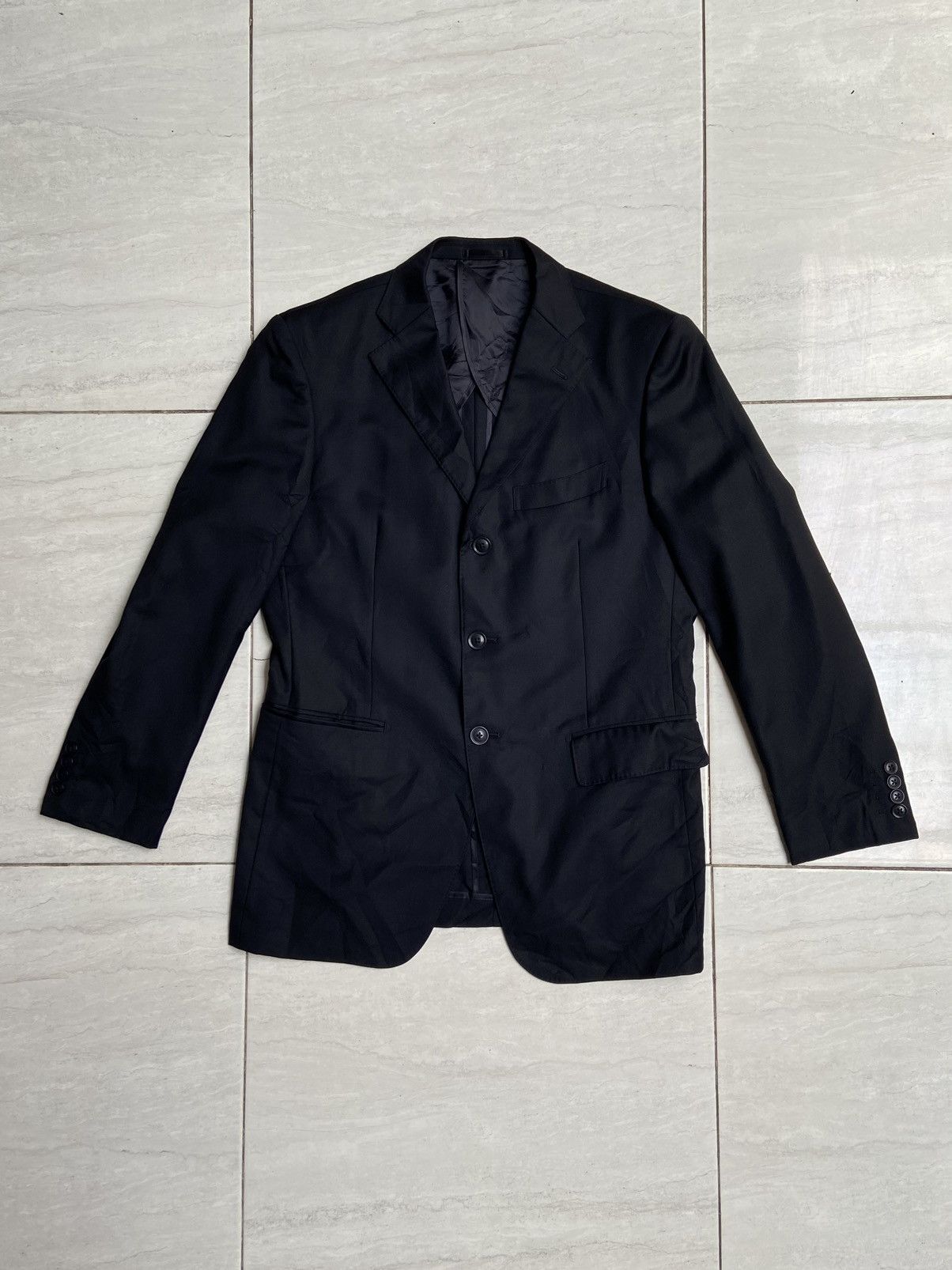 Loro Piana LORO PIANA Black Suit Size US M / EU 48-50 / 2 - 6 Thumbnail
